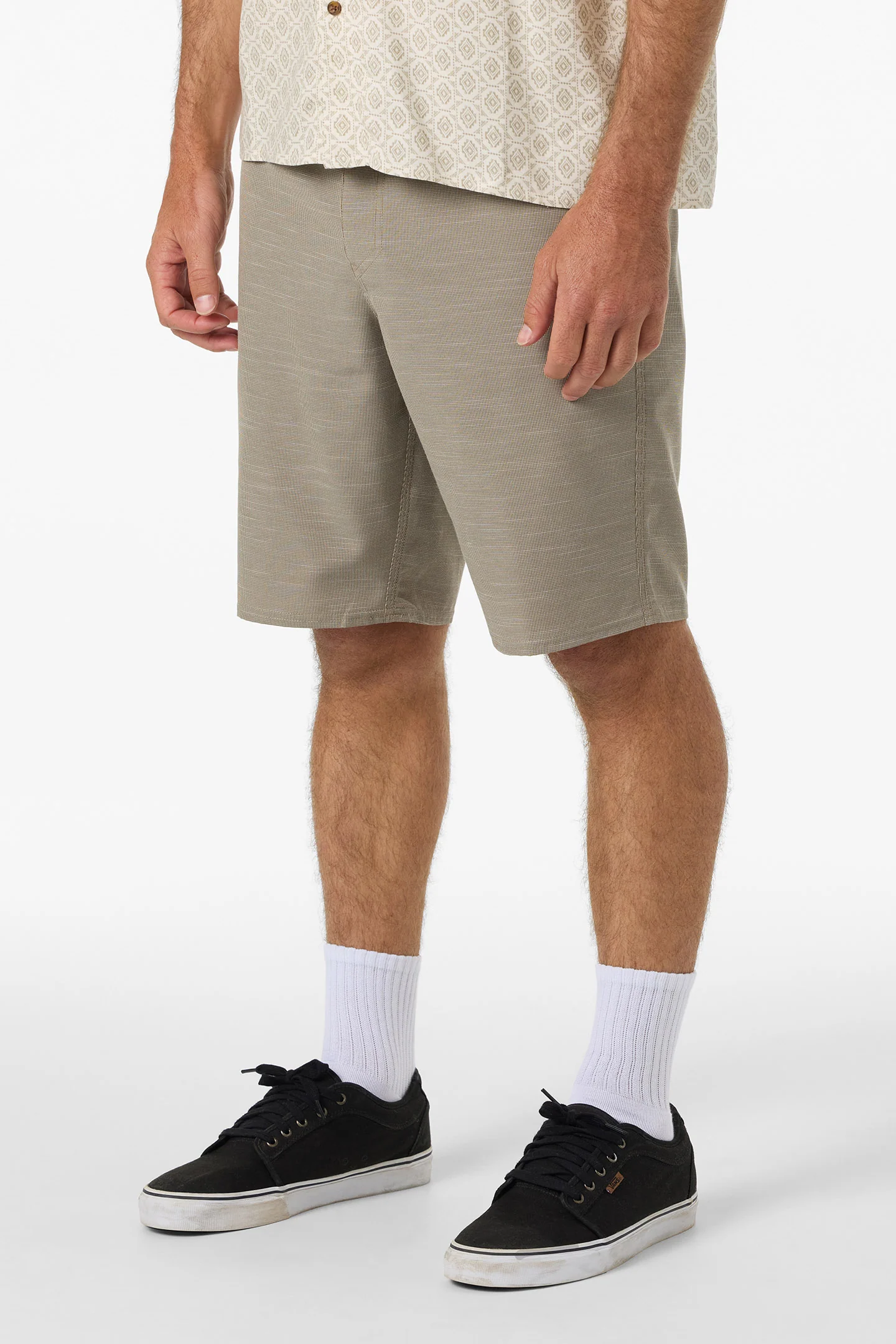 PORTOLA SLUB CHECK 20`` SHORT - Image 3