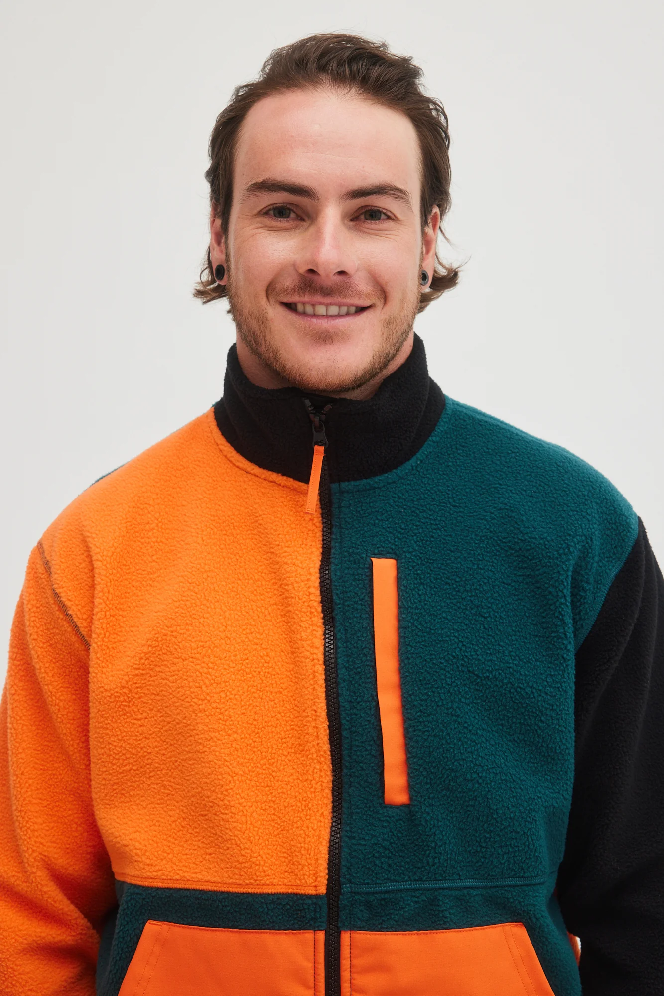 PROGRESSIVE COLOURBLOCK FLEECE - Image 5