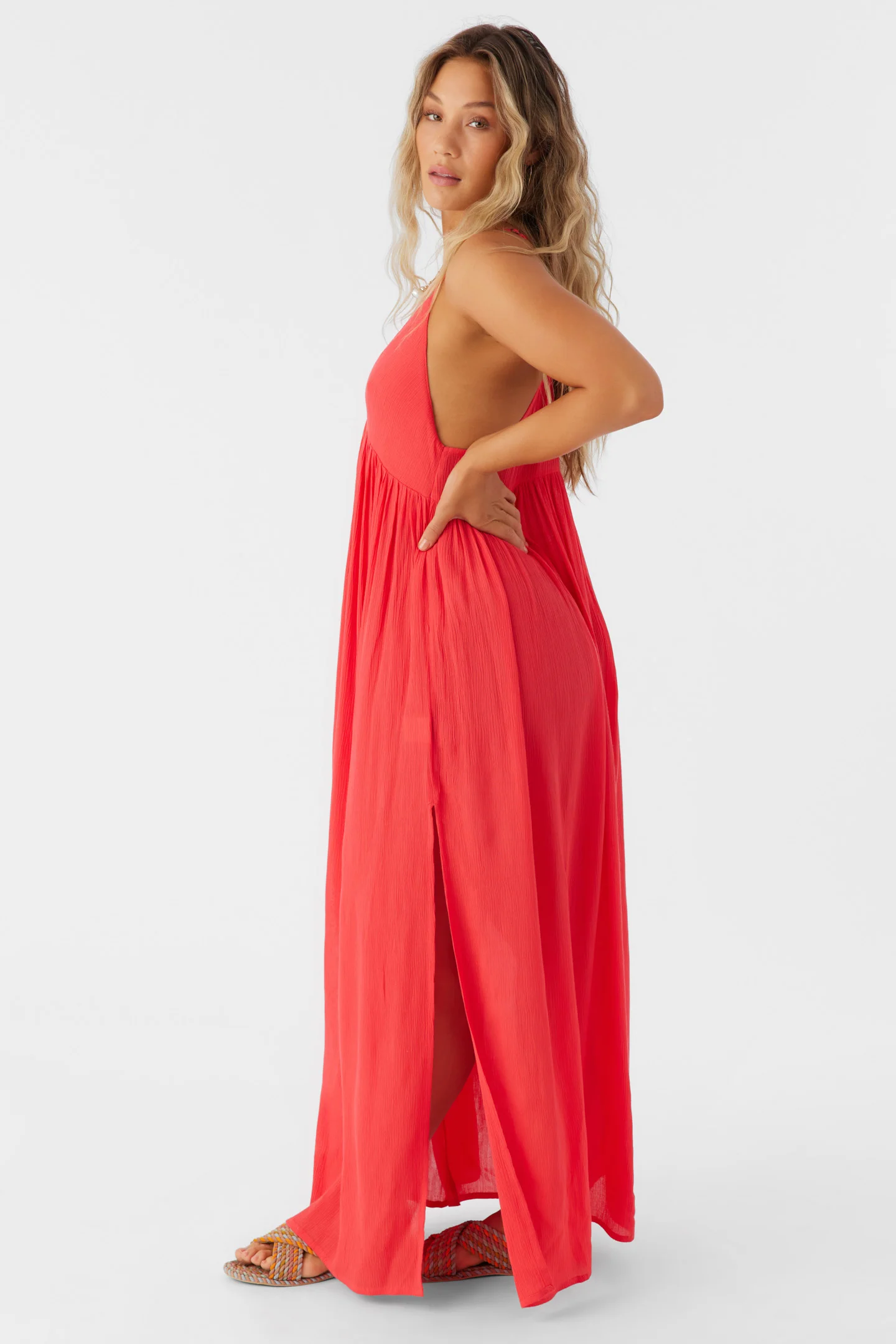SALTWATER SOLIDS MAXI COVER UP - Image 2