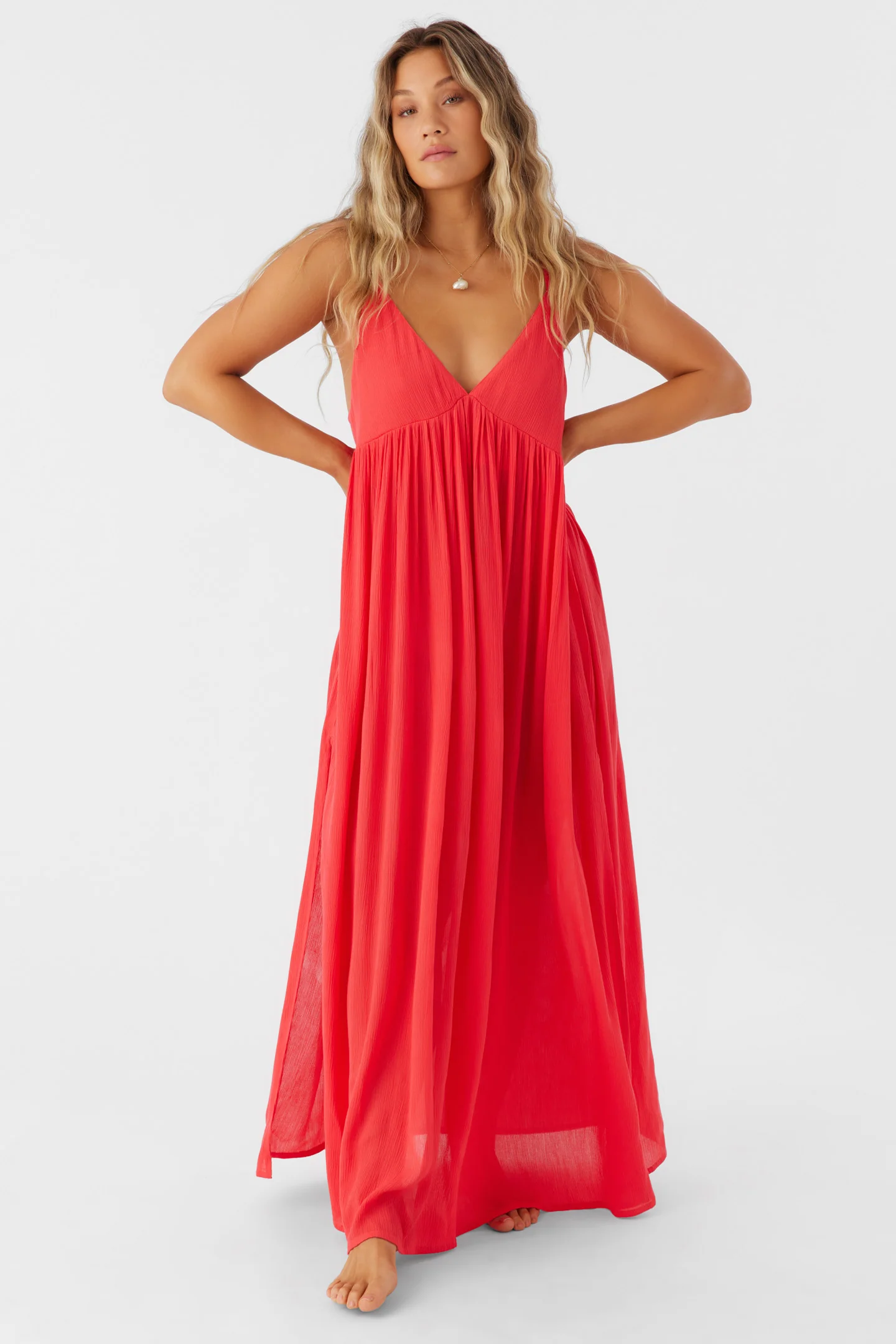 SALTWATER SOLIDS MAXI COVER UP - Image 5