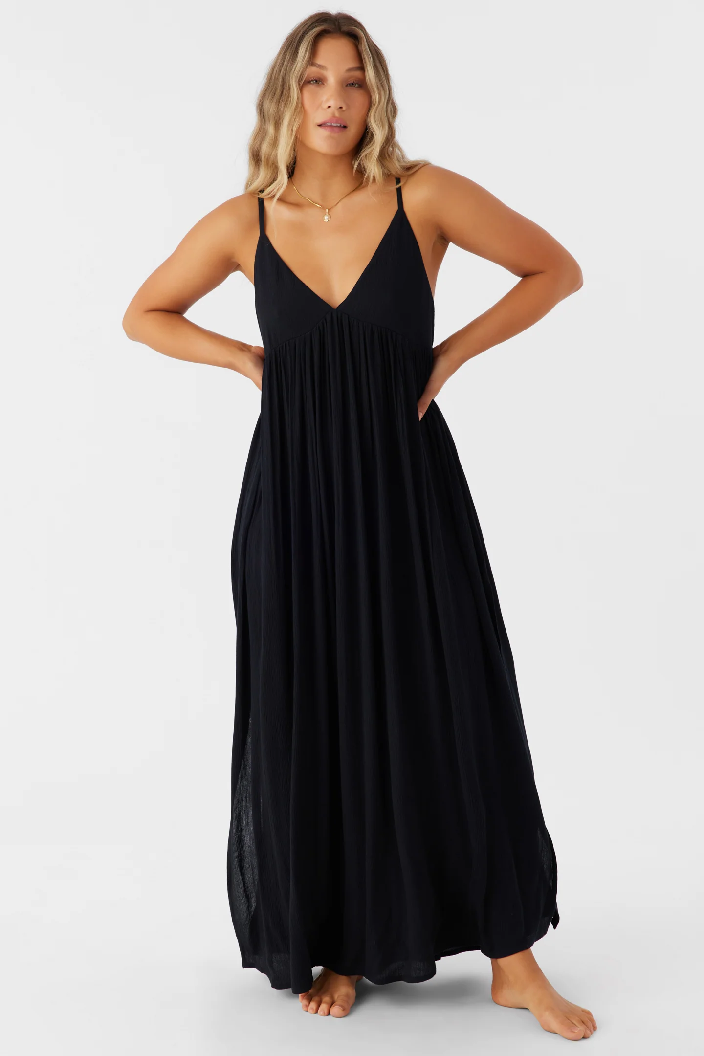 SALTWATER SOLIDS MAXI COVER UP - Image 5