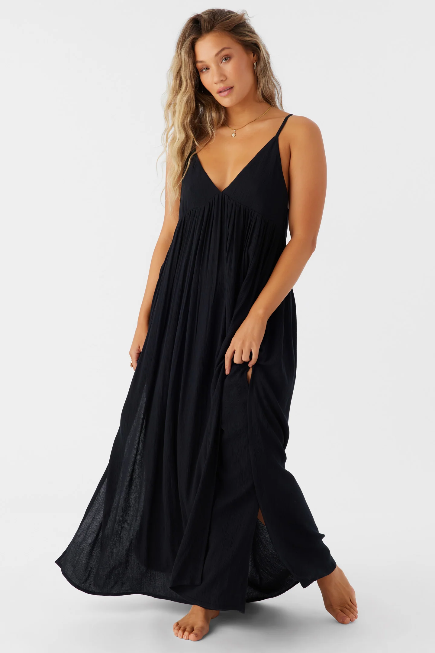 SALTWATER SOLIDS MAXI COVER UP - Image 7