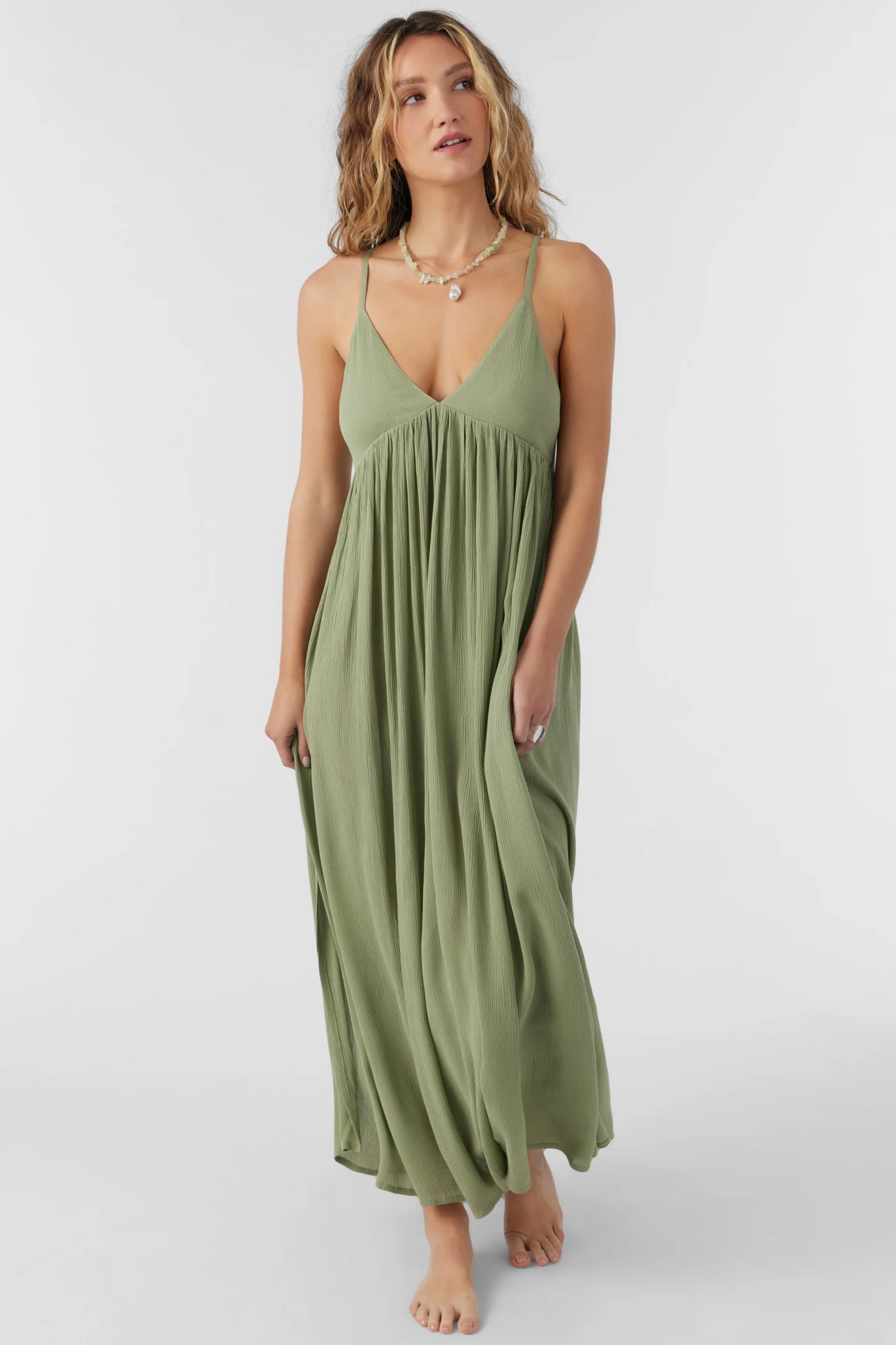 SALTWATER SOLIDS MAXI COVER UP - Image 4
