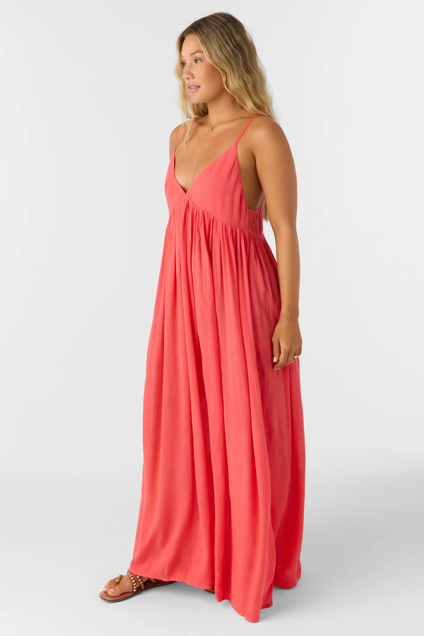 SALTWATER SOLIDS MEL MAXI DRESS - Image 2