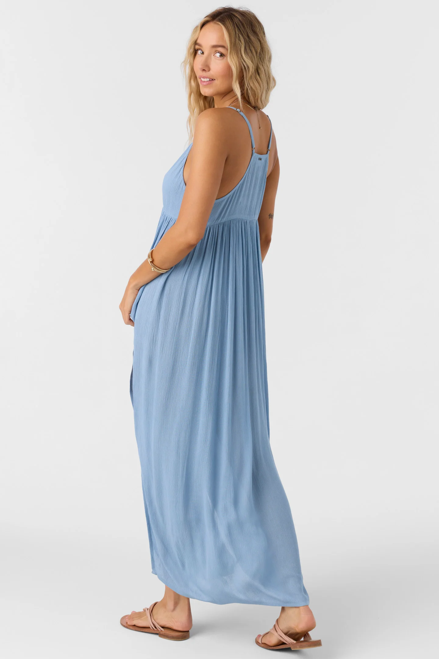 SALTWATER SOLIDS MEL MAXI DRESS - Image 3