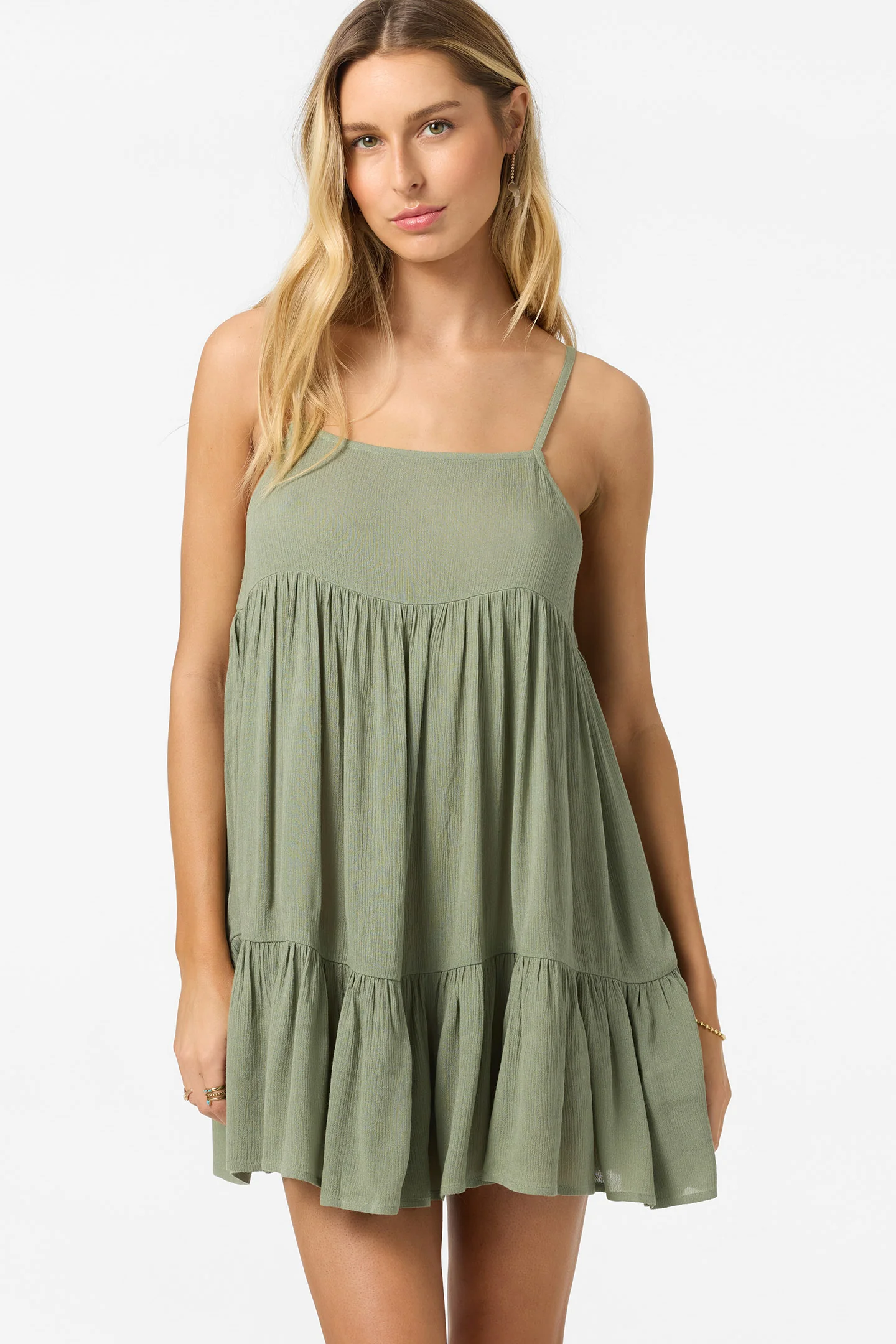 SALTWATER SOLIDS RILEE MINI COVERUP DRESS - Image 3