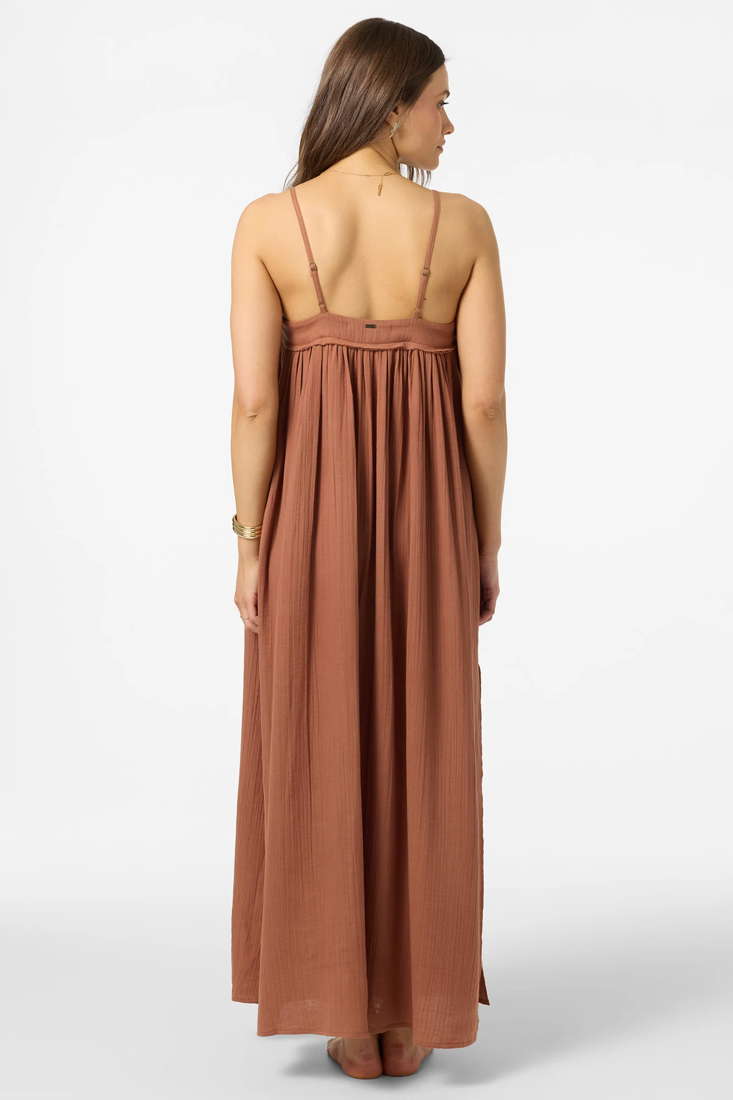 SALTWATER SOLIDS SAI MAXI COVERUP DRESS - Image 6