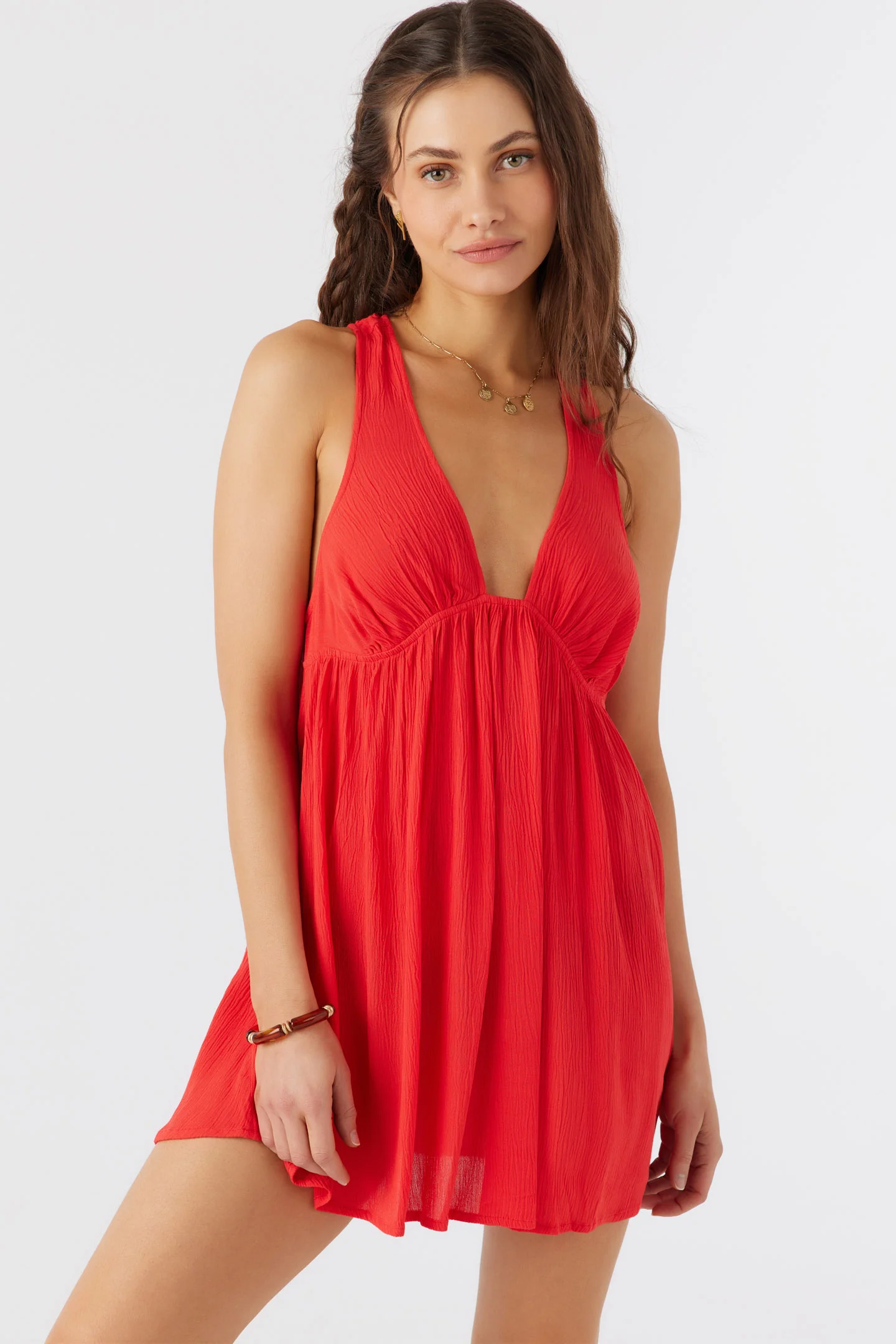 SALTWATER SOLIDS SARAH COVER UP - Image 6