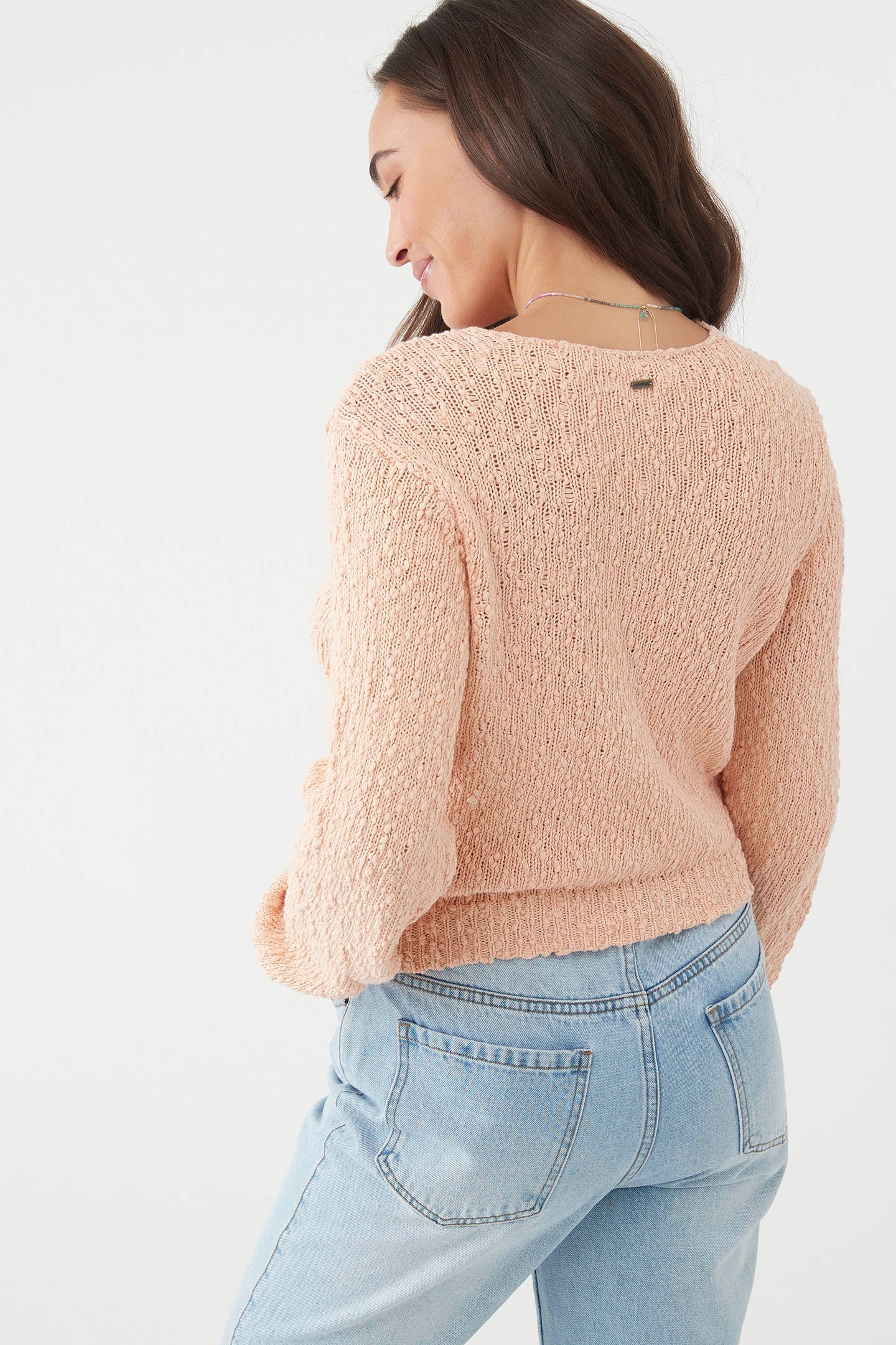 SEASIDE WRAP KNIT SWEATER - Image 5
