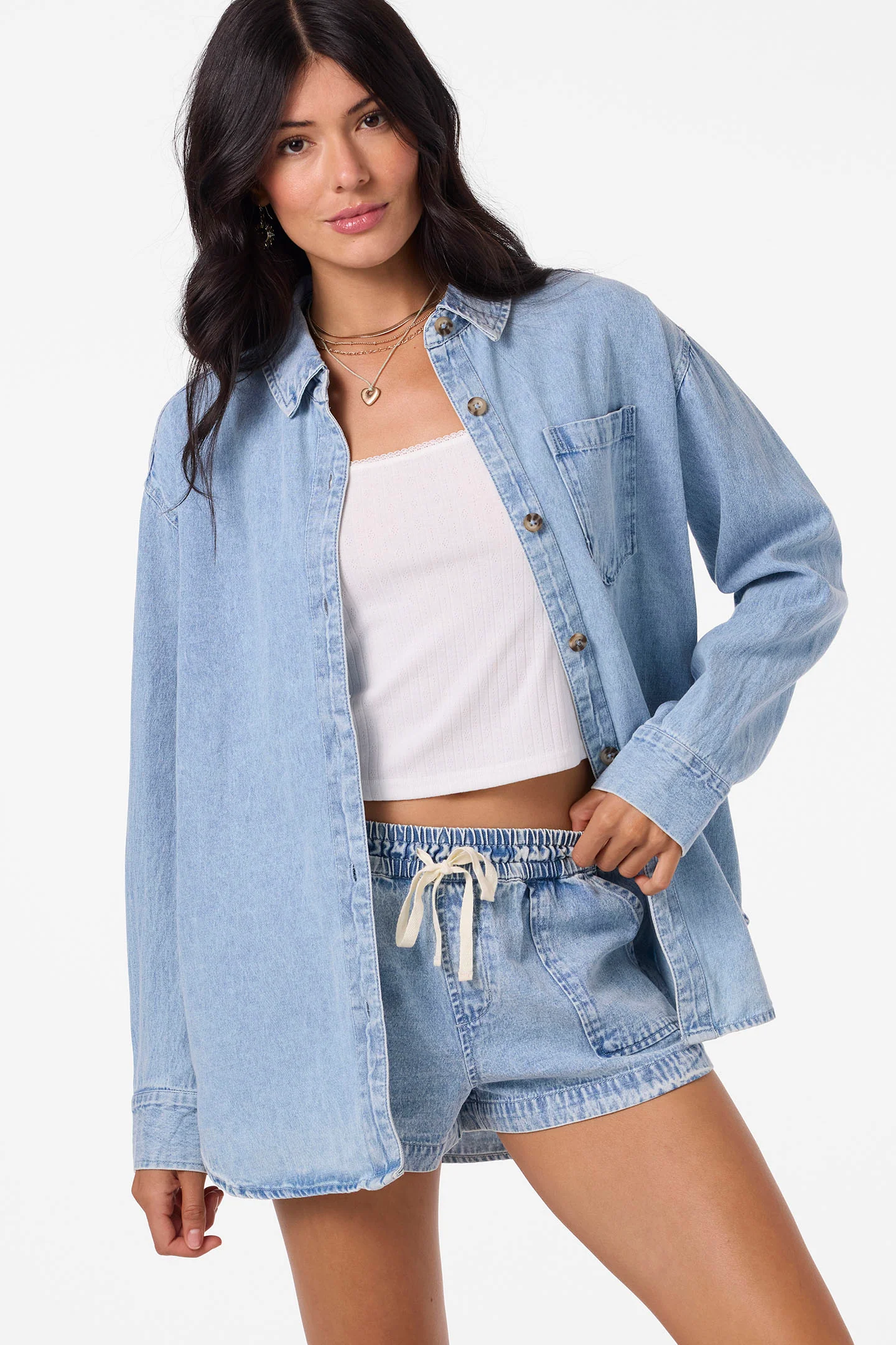 SEVI DENIM SHACKET - Image 3