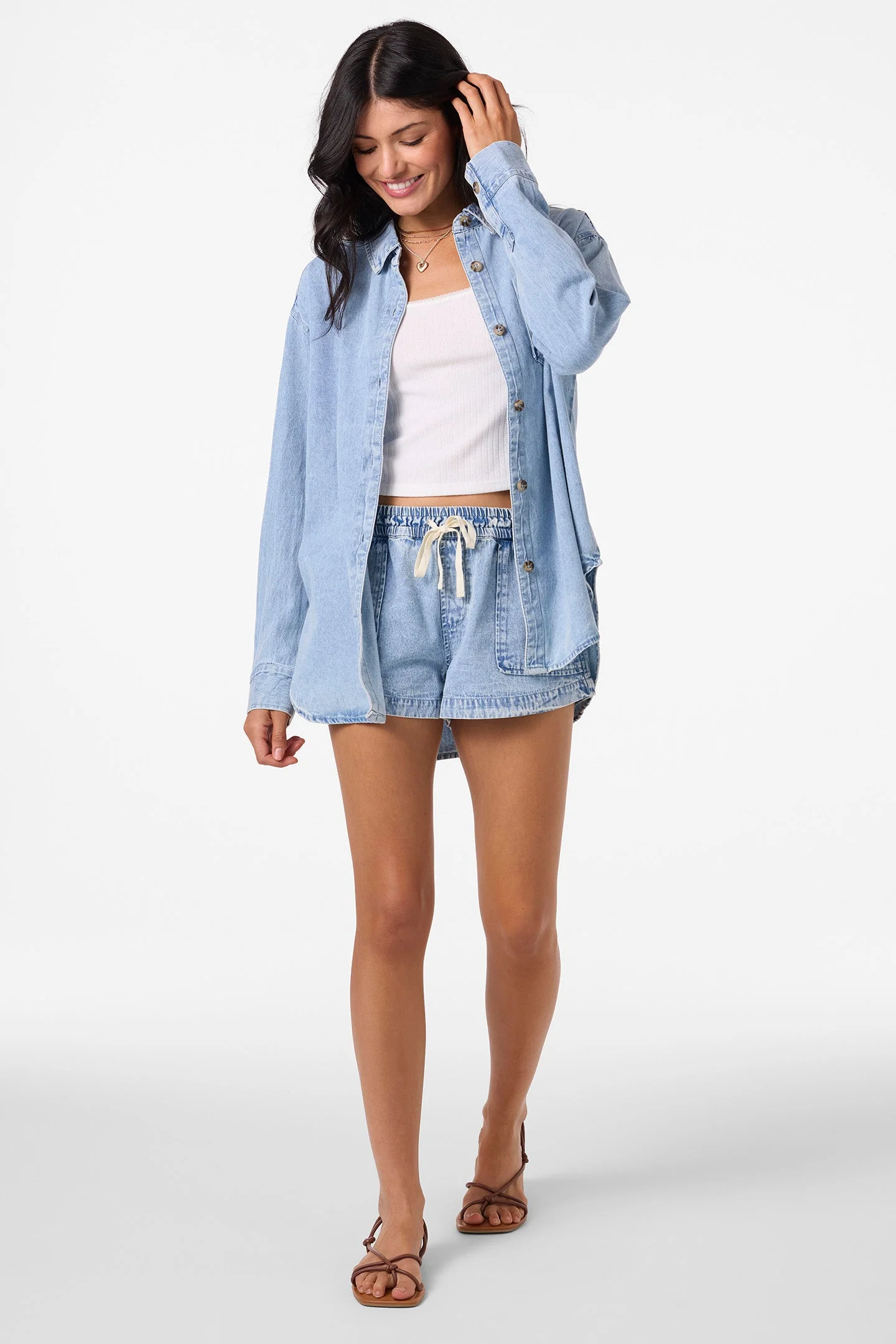 SEVIE SHACKET DENIM - Image 2