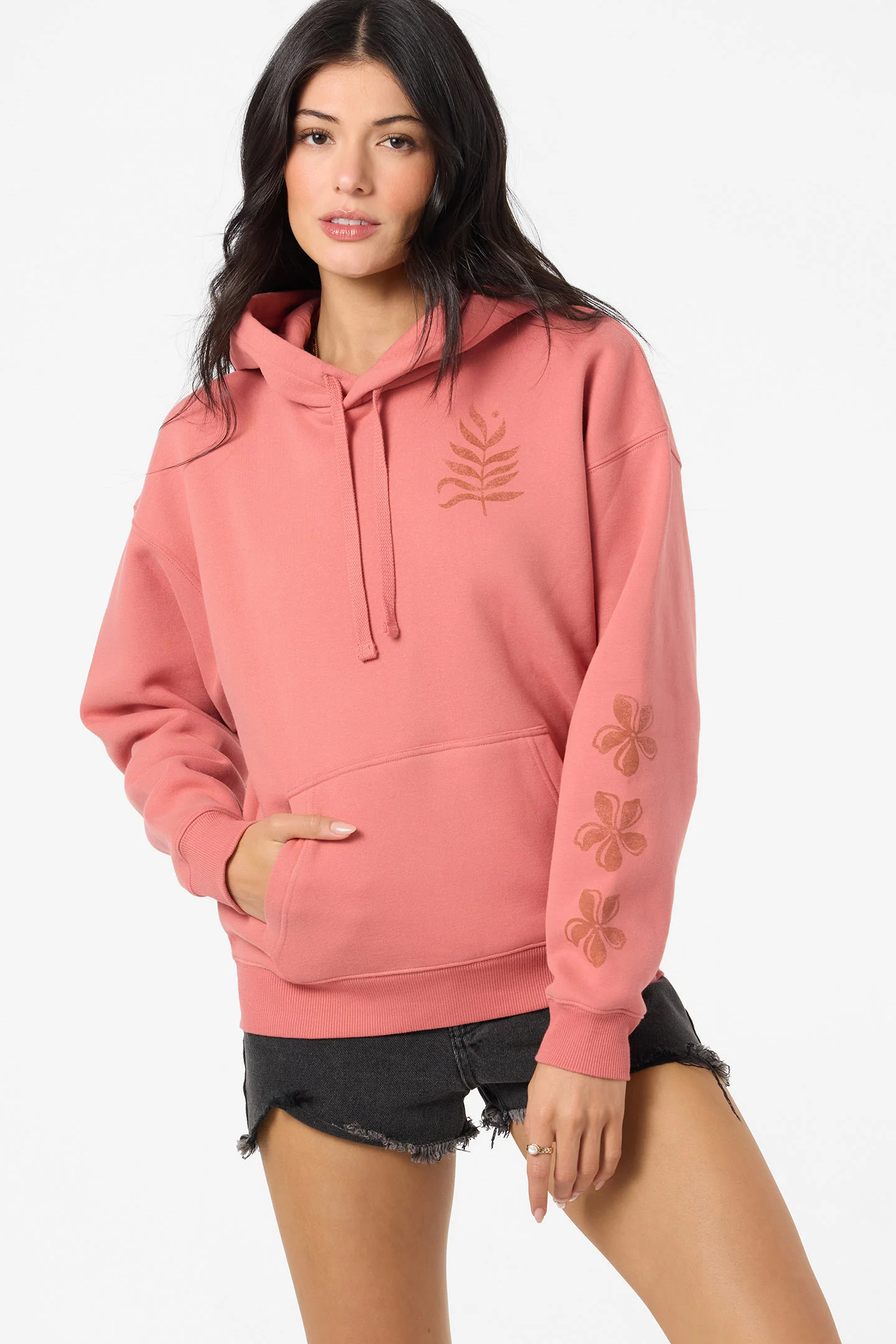 STAMP RELAXED HOODIE - Image 2