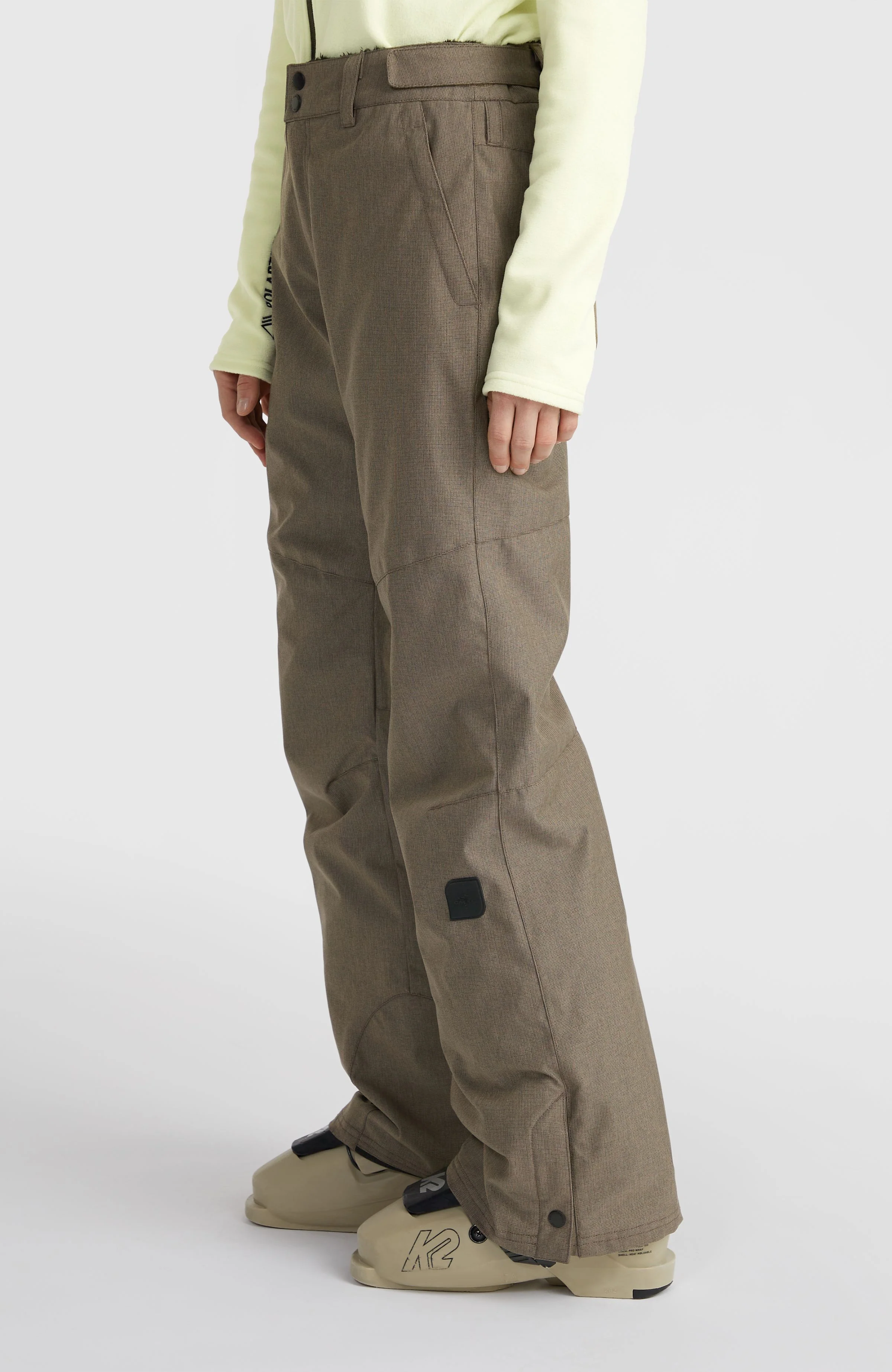 STAR MELANGE REGULAR SNOW PANTS - Image 3