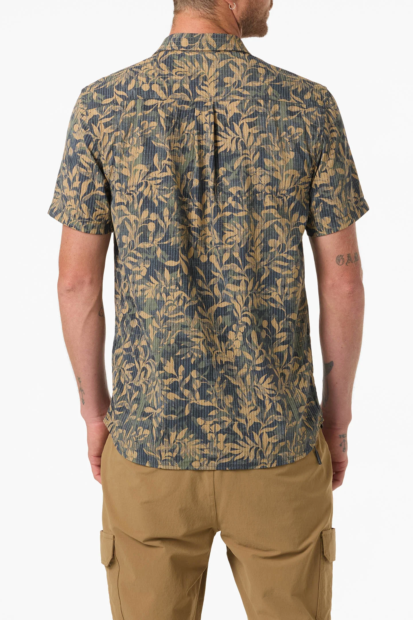 TRVLR PERFORATED PRINTED WOVEN SHIRT - Image 4