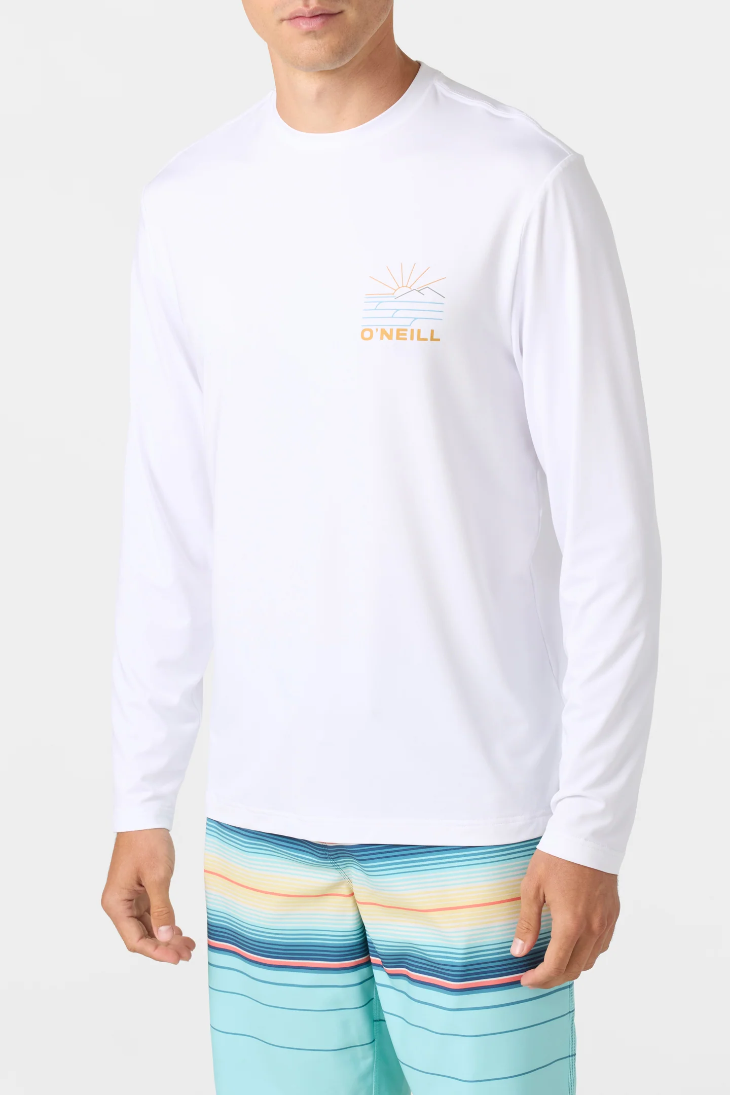 TRVLR UPF LONG SLEEVE TEE - SUNSET - Image 2