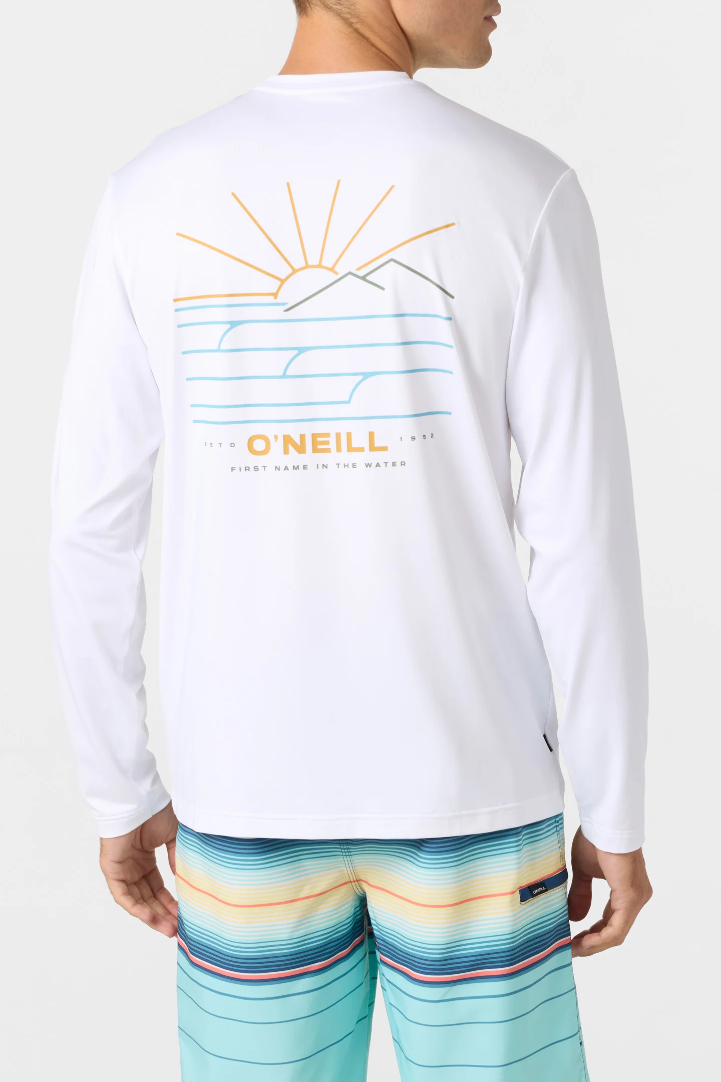 TRVLR UPF LONG SLEEVE TEE - SUNSET - Image 4