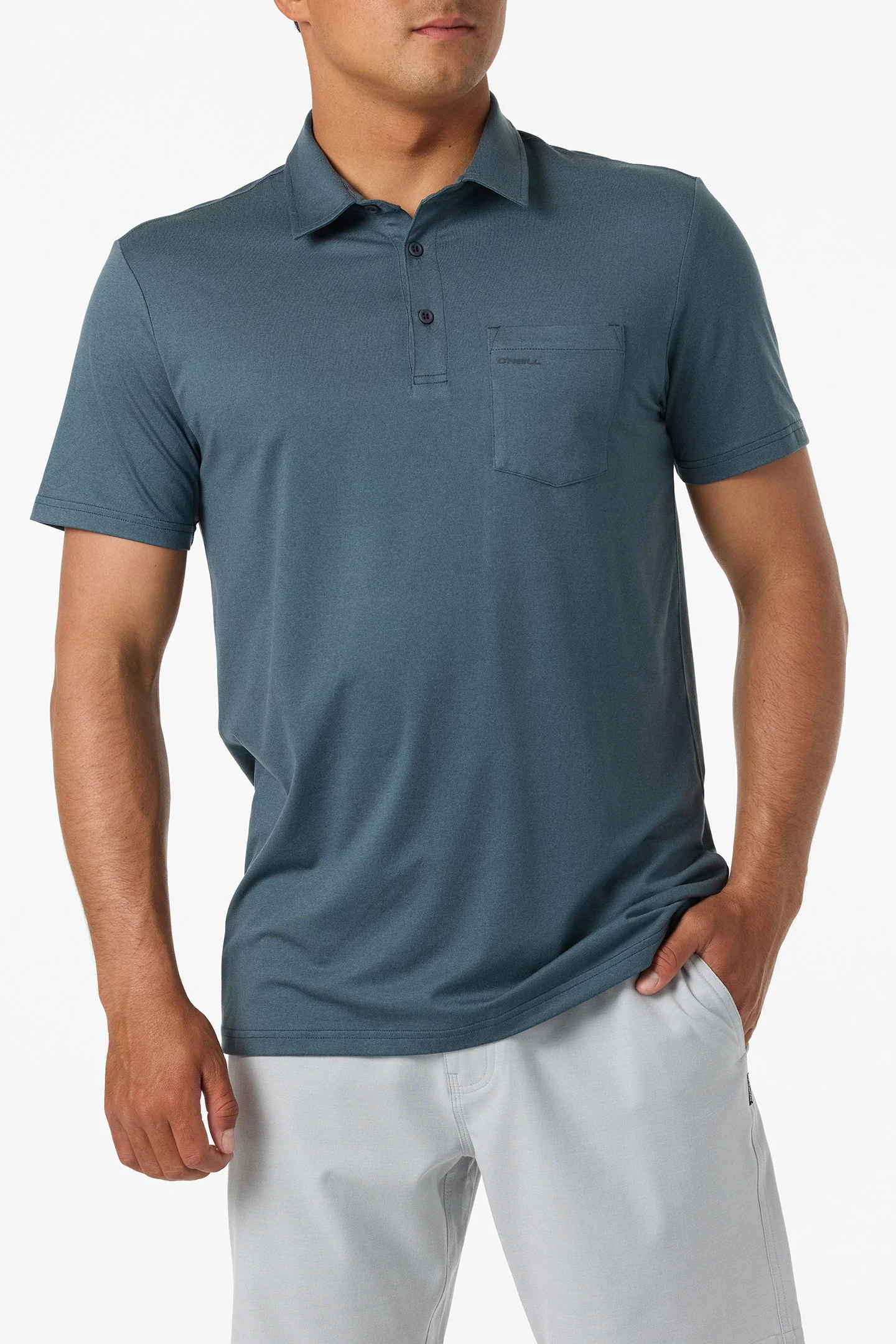 TRVLR UPF SHORT SLEEVE POLO - Image 2