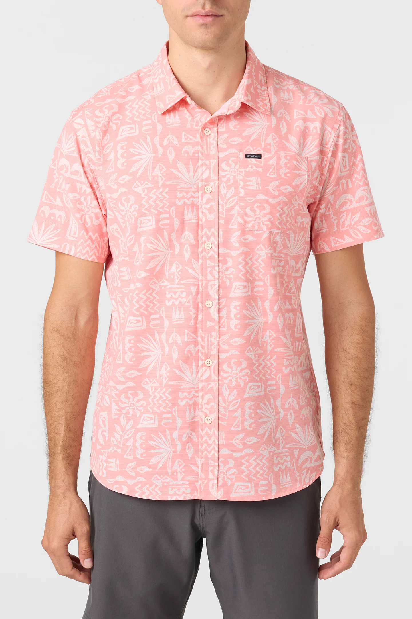 TRVLR UPF TRAVERSE SLUB SHORT SLEEVE
