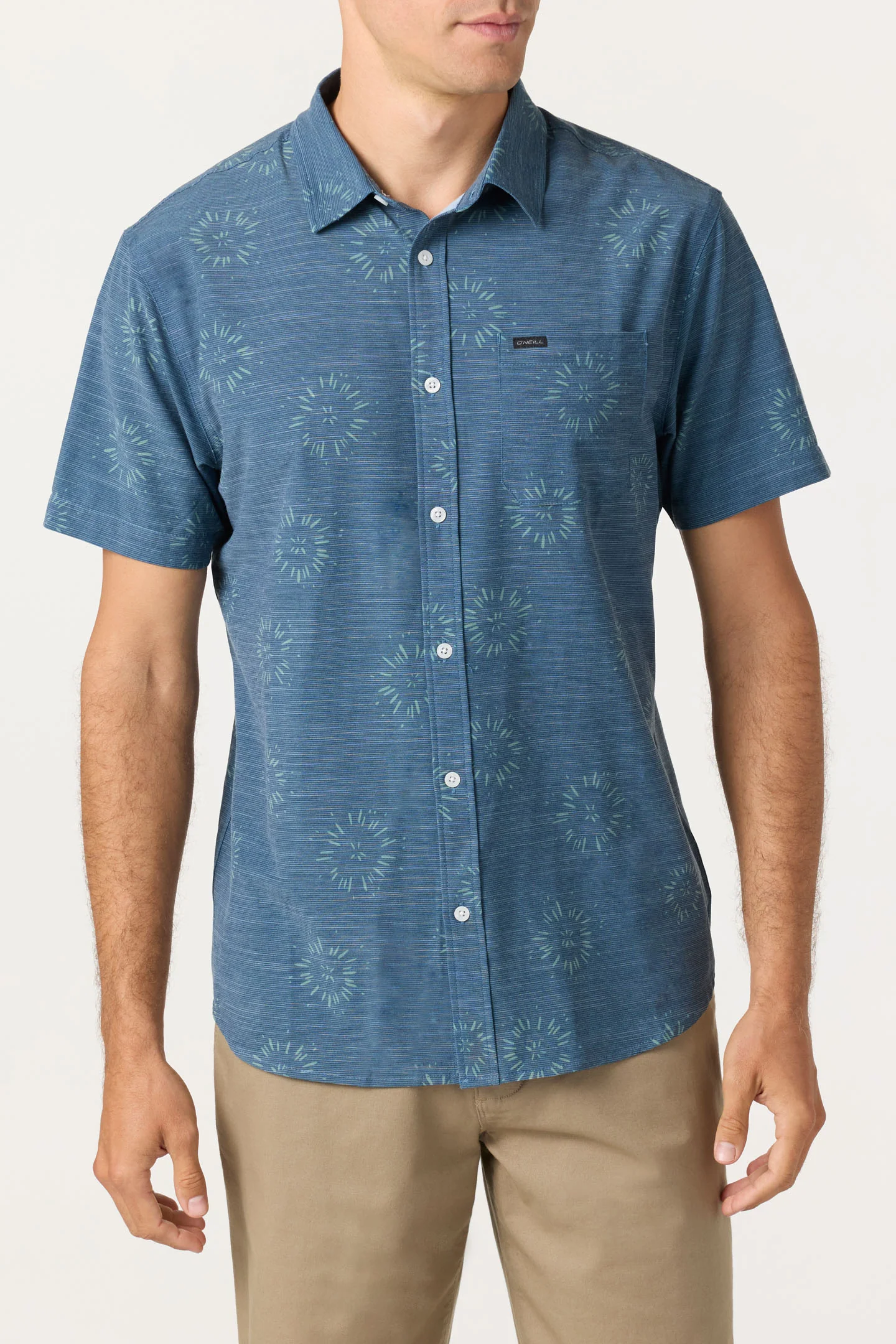 TRVLR UPF TRAVERSE SLUB SHORT SLEEVE