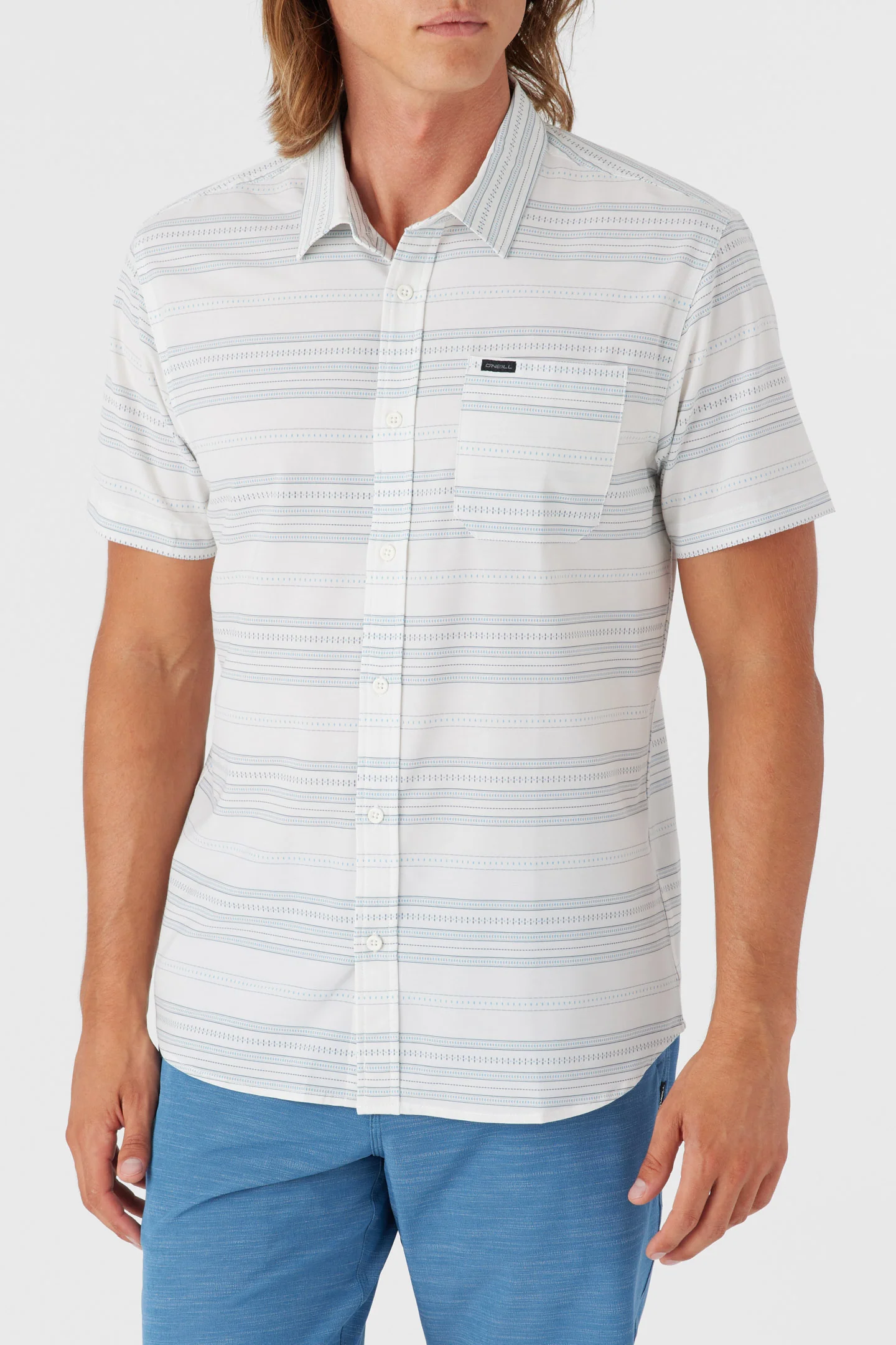 TRVLR UPF TRAVERSE STRIPE STD WOVEN