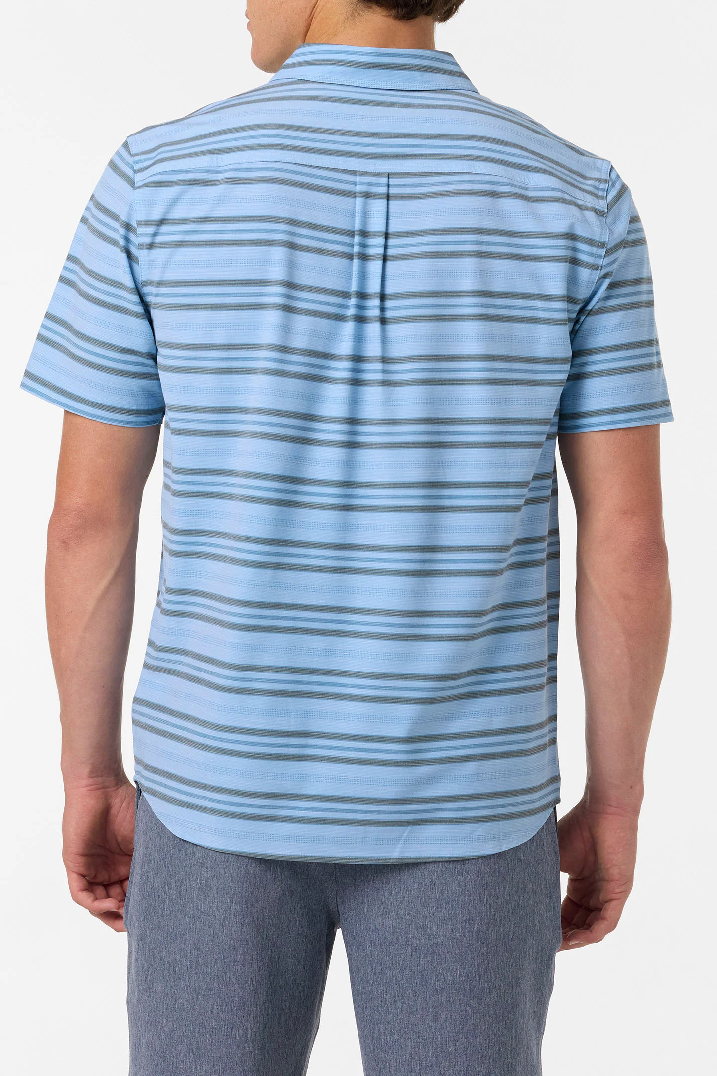 UPF SLUB RELAXED SHORT SLEEVE WOVEN SHIRT - Image 3