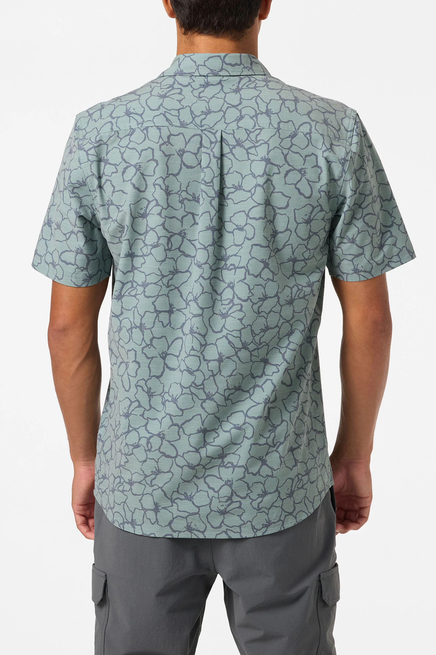 UPF SLUB RELAXED SHORT SLEEVE WOVEN SHIRT - Image 3