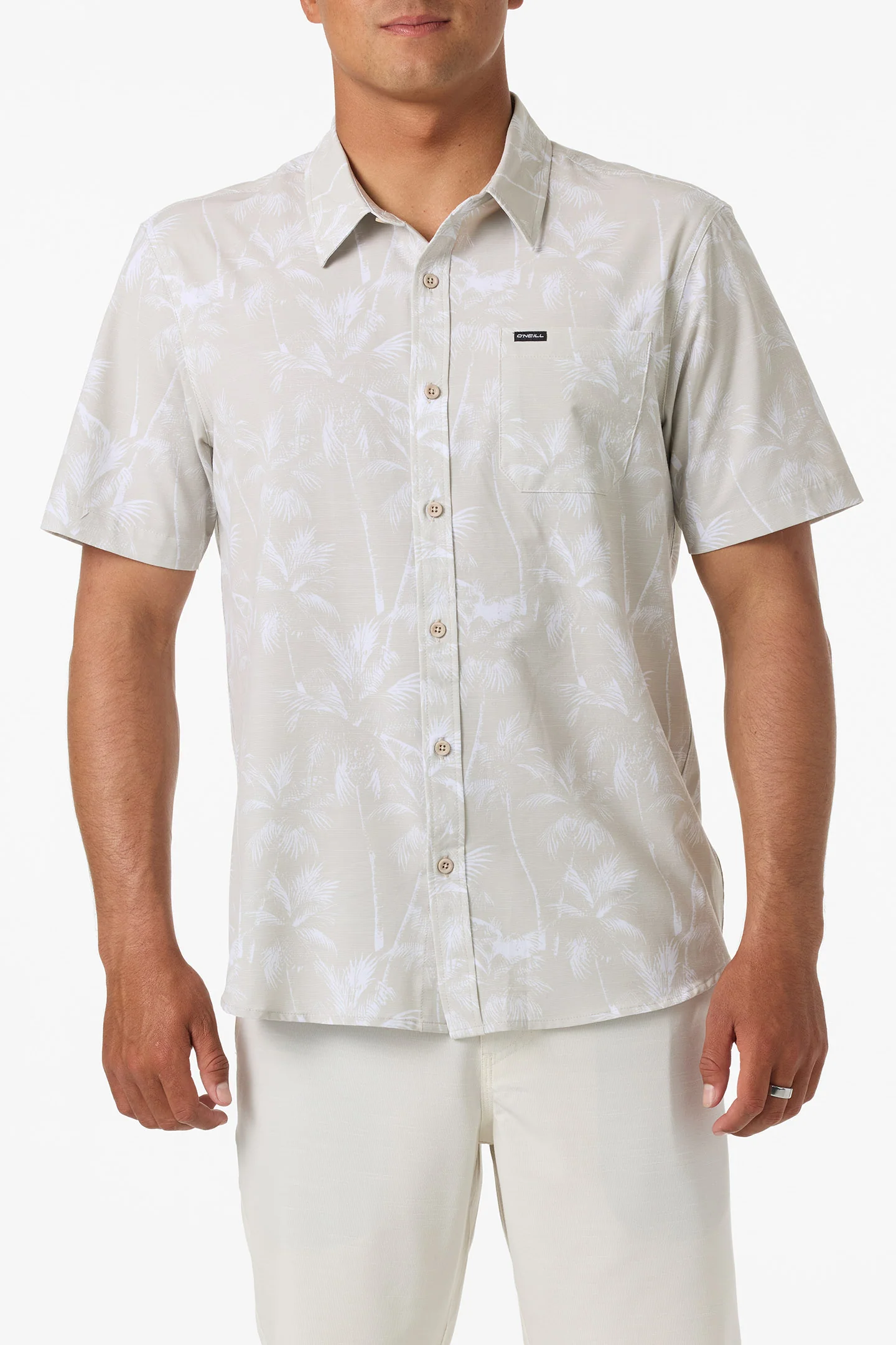 UPF SLUB RELAXED SHORT SLEEVE WOVEN SHIRT - Image 2