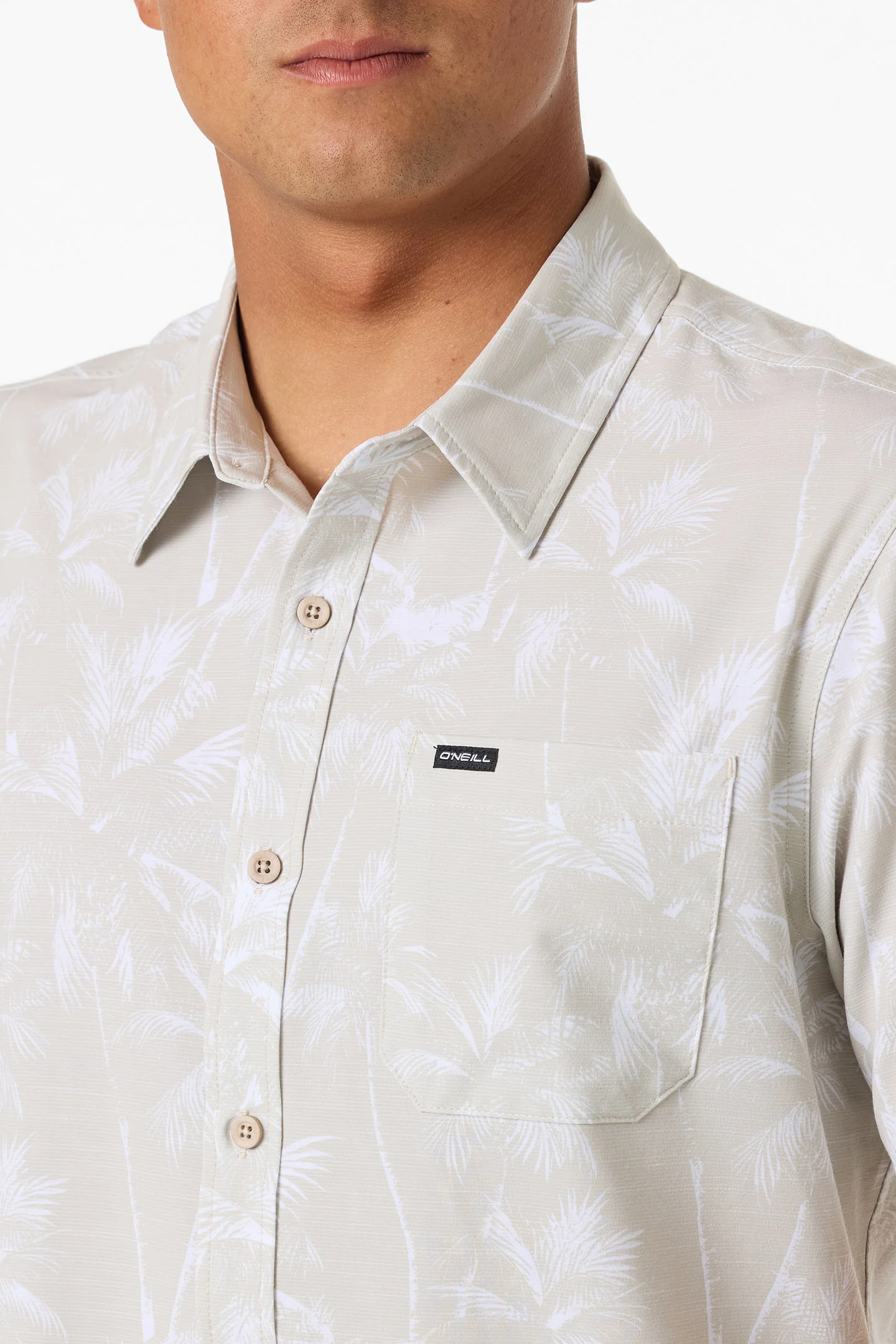 UPF SLUB RELAXED SHORT SLEEVE WOVEN SHIRT - Image 5