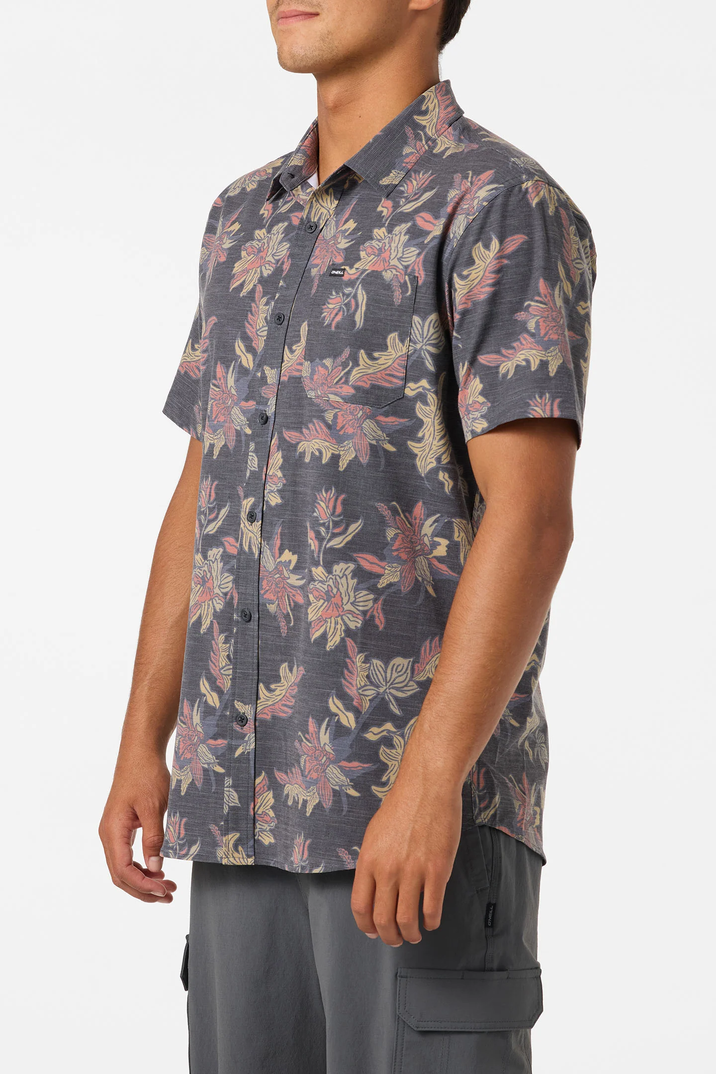 UPF SLUB STANDARD SHORT SLEEVE WOVEN SHIRT - Image 2