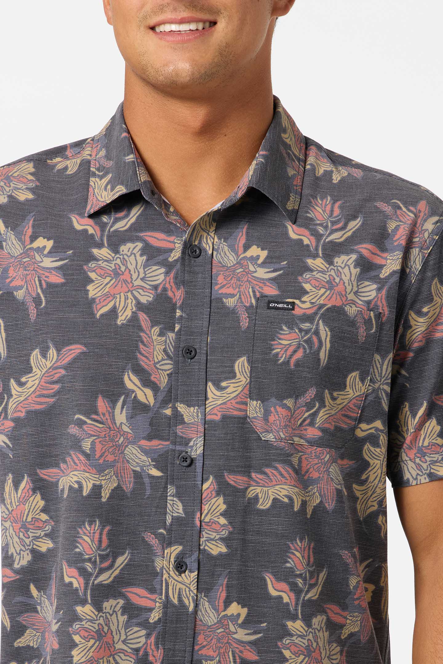 UPF SLUB STANDARD SHORT SLEEVE WOVEN SHIRT - Image 4