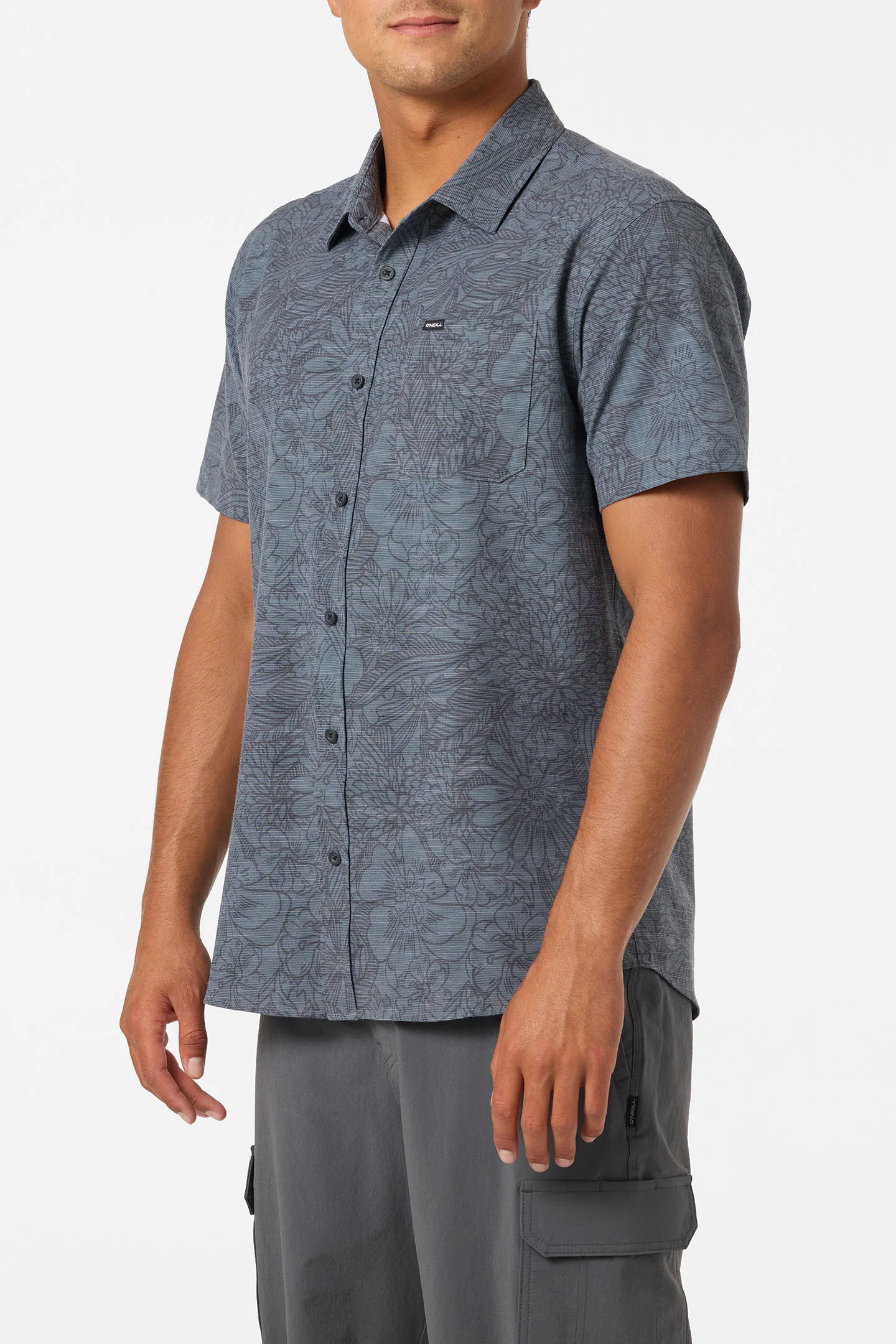 UPF SLUB STANDARD SHORT SLEEVE WOVEN SHIRT - Image 2