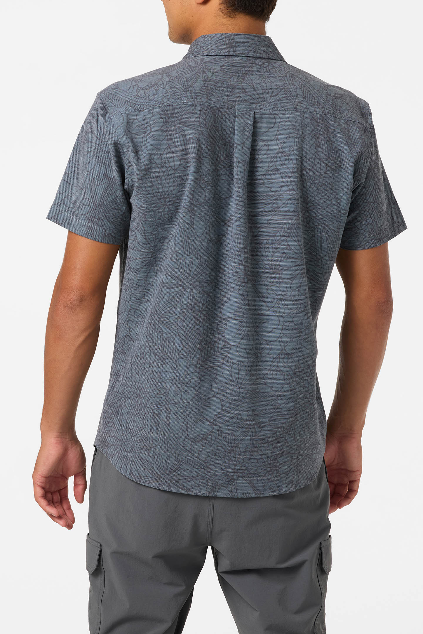 UPF SLUB STANDARD SHORT SLEEVE WOVEN SHIRT - Image 3