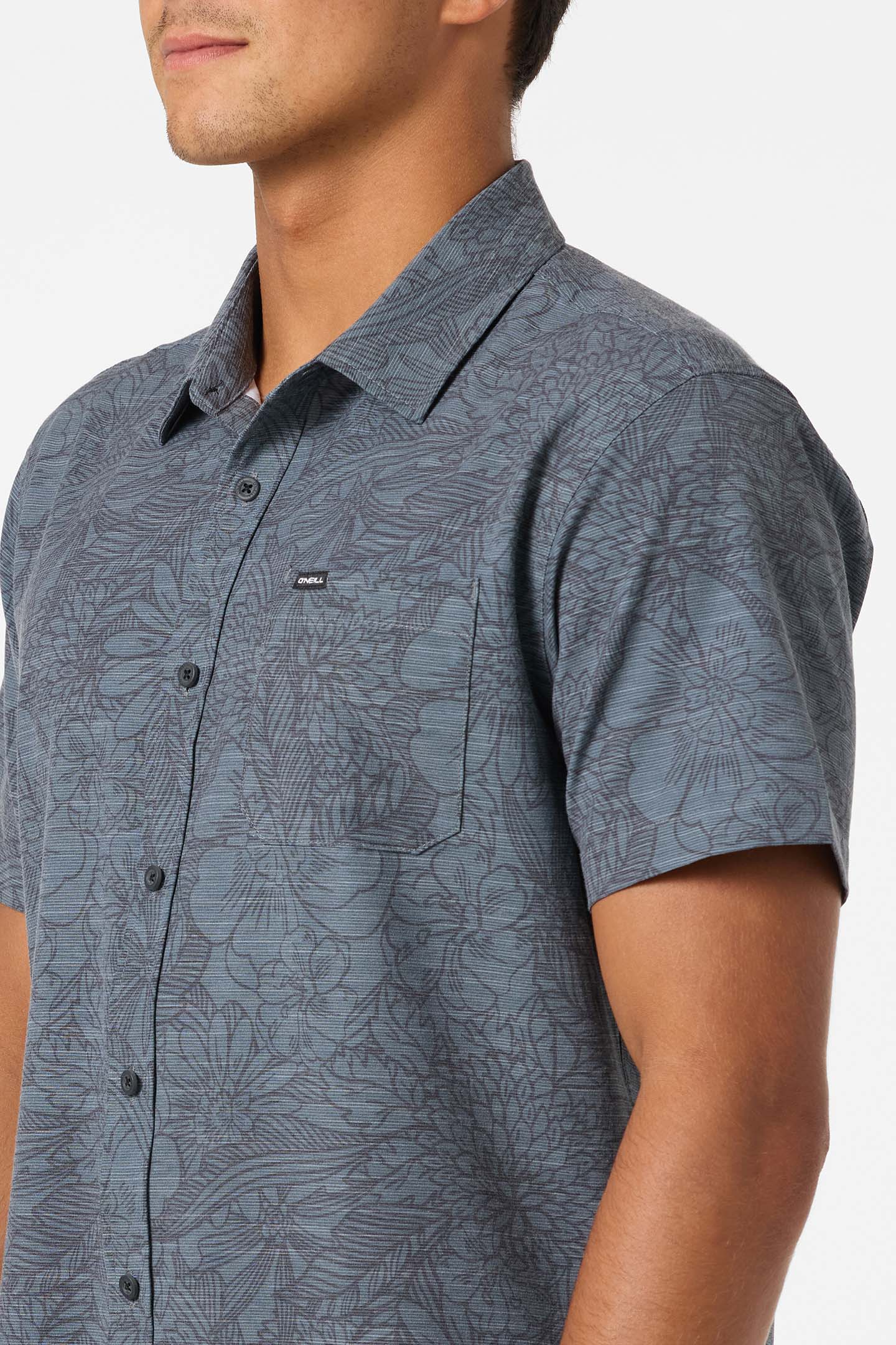 UPF SLUB STANDARD SHORT SLEEVE WOVEN SHIRT - Image 4