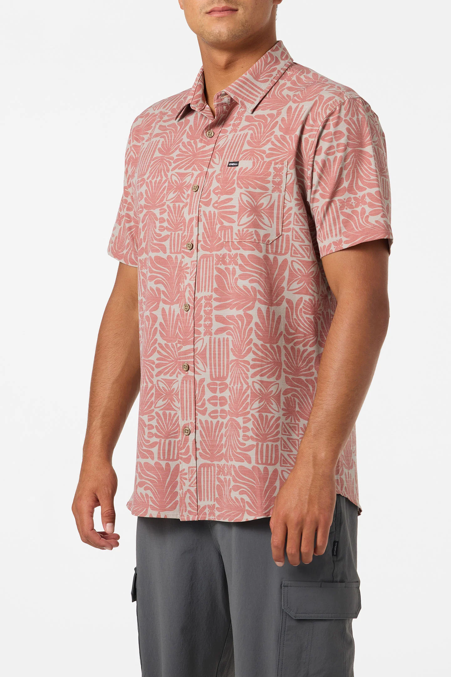 UPF SLUB STANDARD SHORT SLEEVE WOVEN SHIRT - Image 2