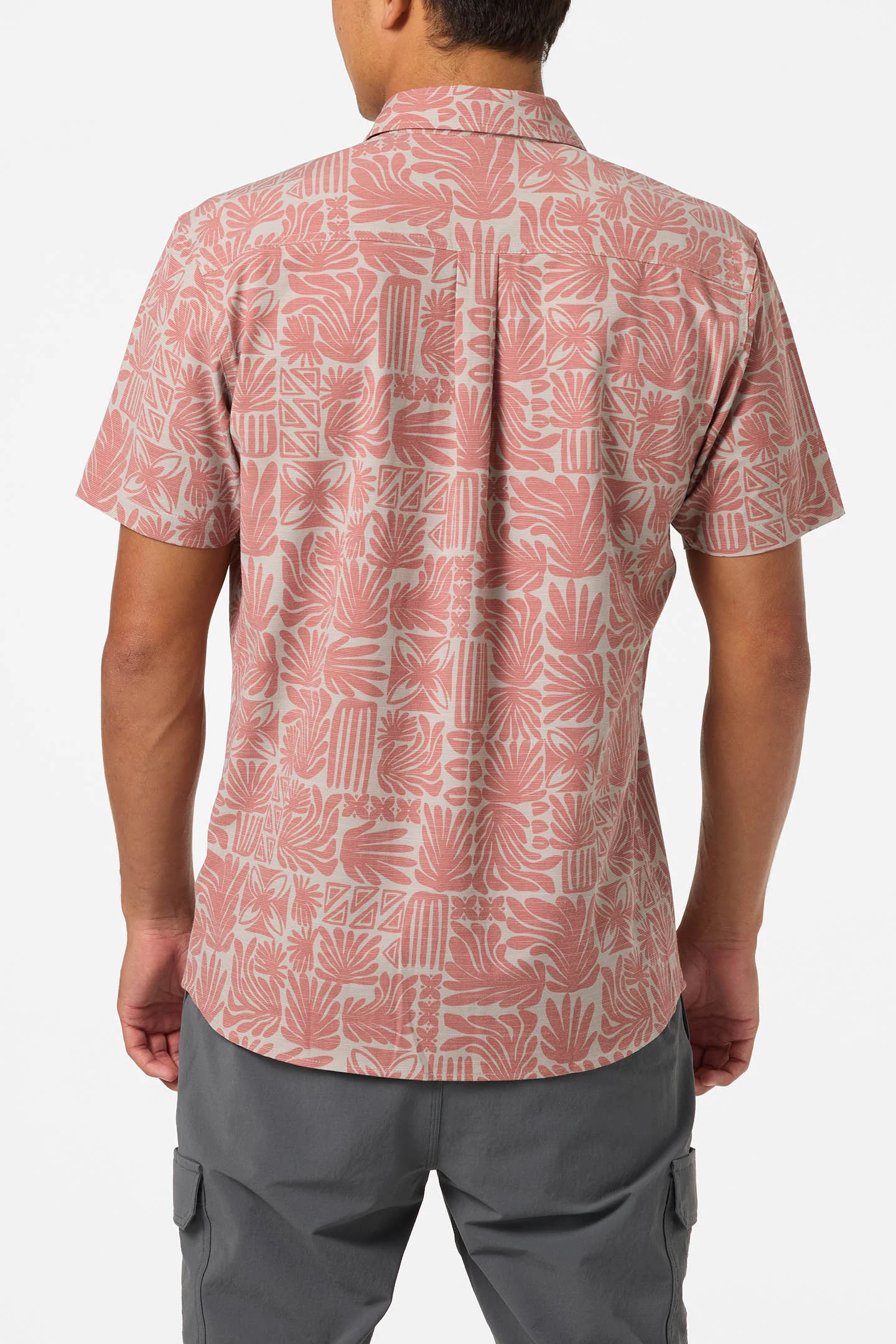 UPF SLUB STANDARD SHORT SLEEVE WOVEN SHIRT - Image 3