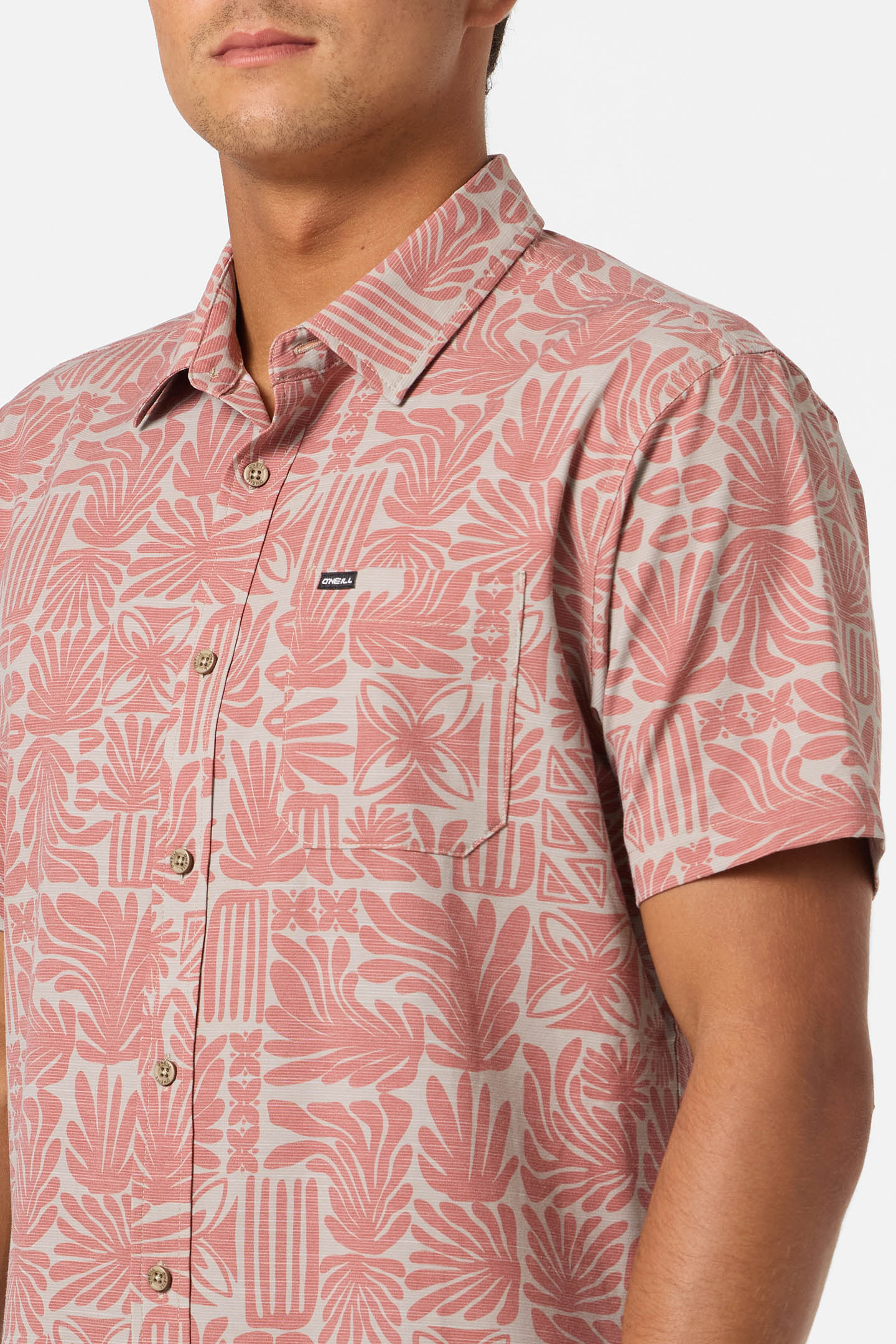 UPF SLUB STANDARD SHORT SLEEVE WOVEN SHIRT - Image 4