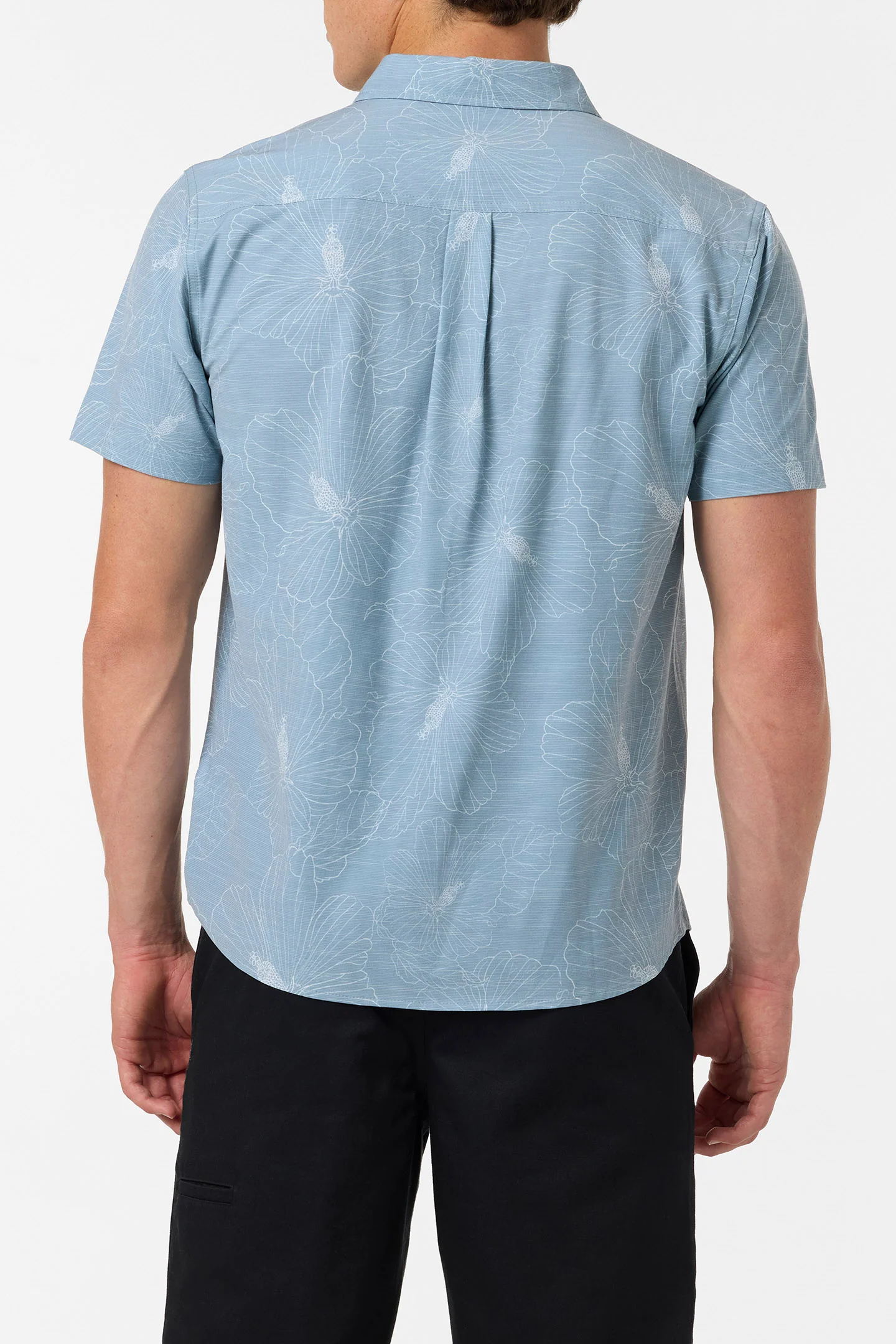 UPF SLUB STANDARD SHORT SLEEVE WOVEN SHIRT - Image 3