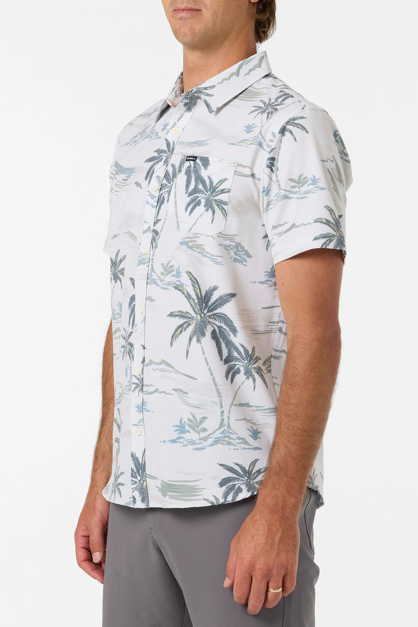 UPF SLUB STANDARD SHORT SLEEVE WOVEN SHIRT - Image 2