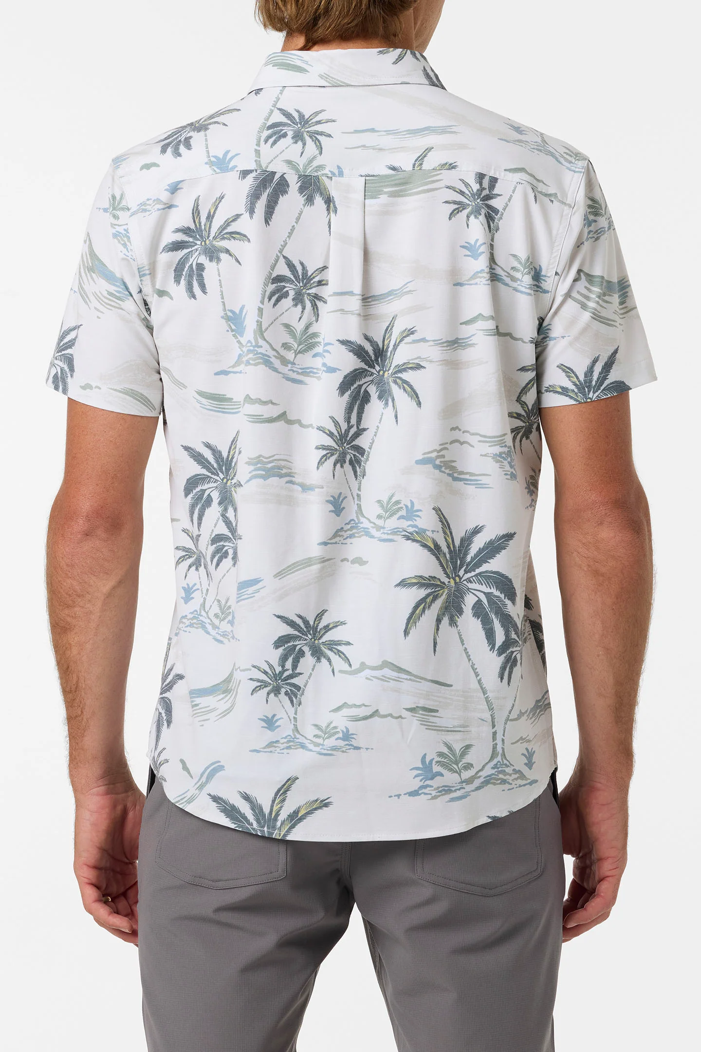 UPF SLUB STANDARD SHORT SLEEVE WOVEN SHIRT - Image 3