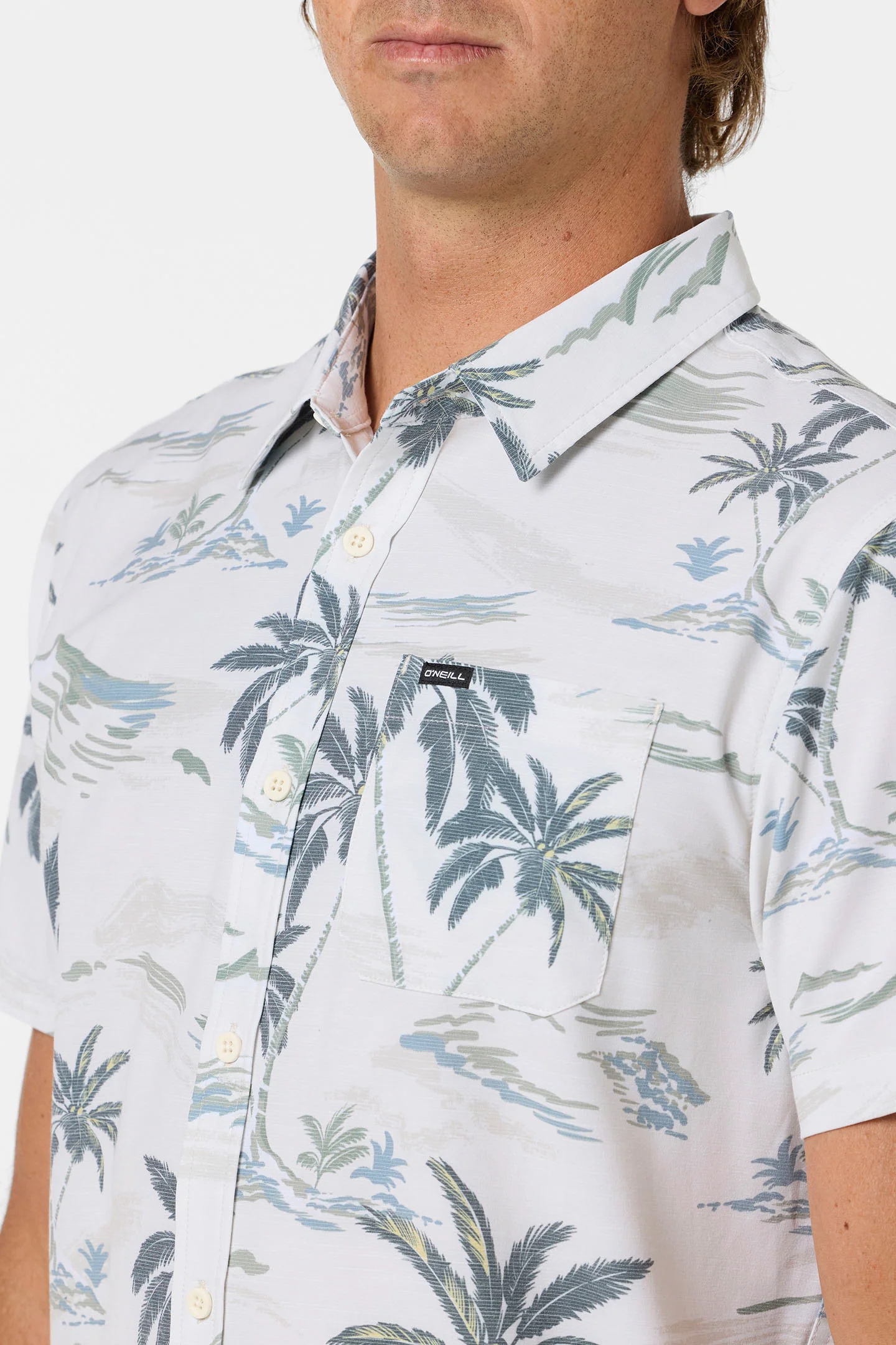 UPF SLUB STANDARD SHORT SLEEVE WOVEN SHIRT - Image 4