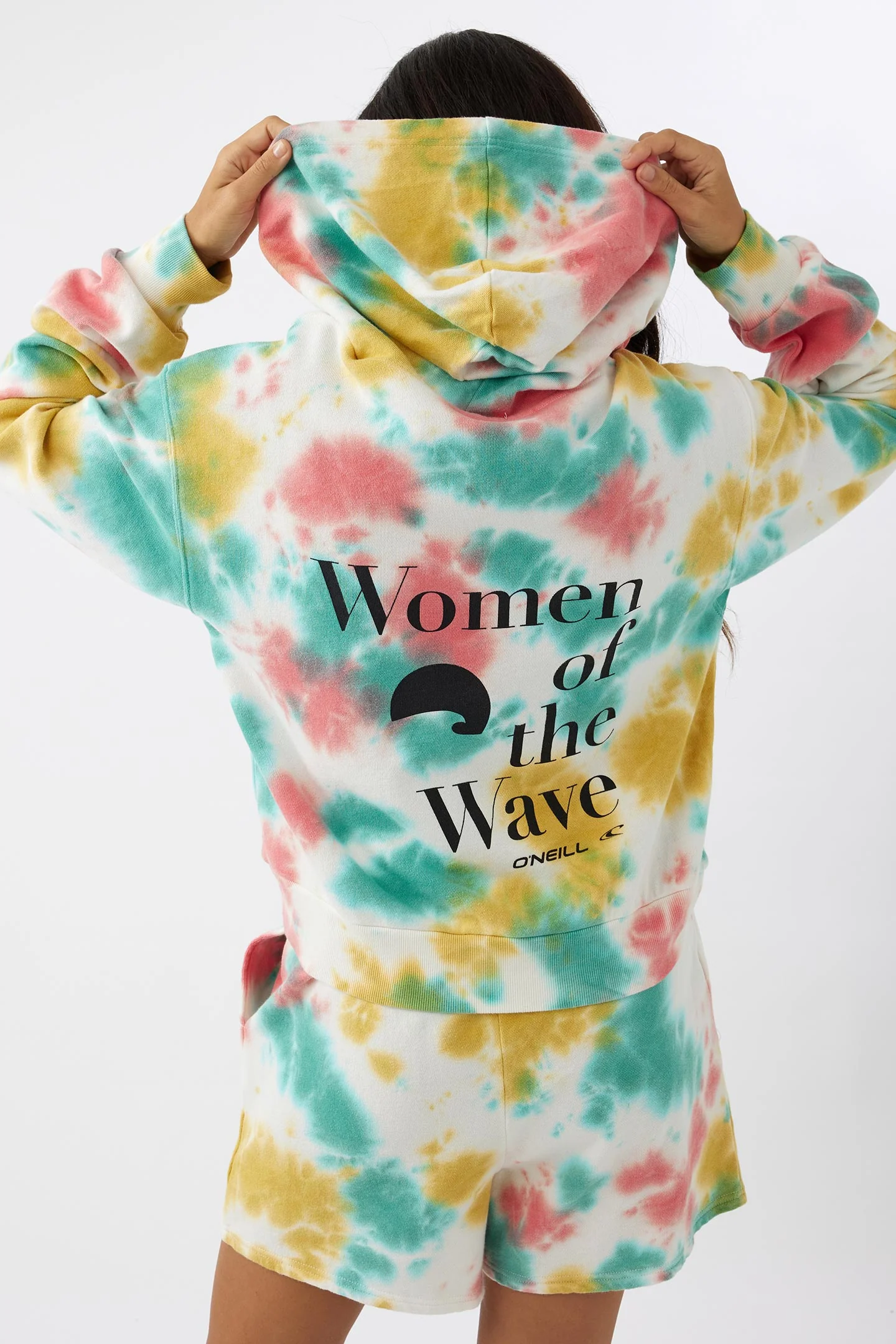 WOMEN OF THE WAVE CURRENTS HOODED PULLOVER - Image 5