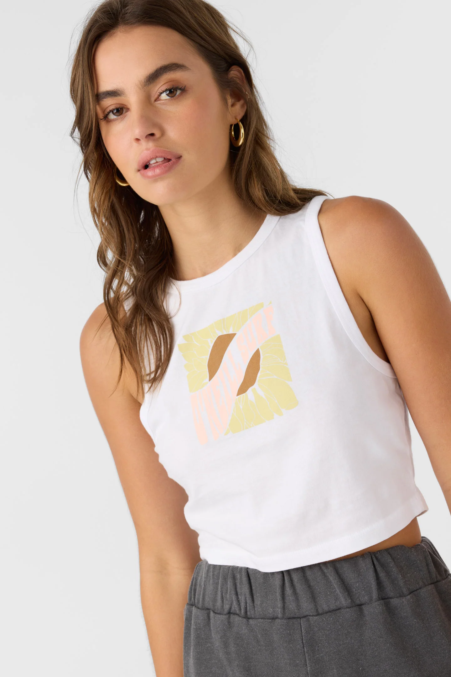 YELLOW FLOWER TANK - Image 5